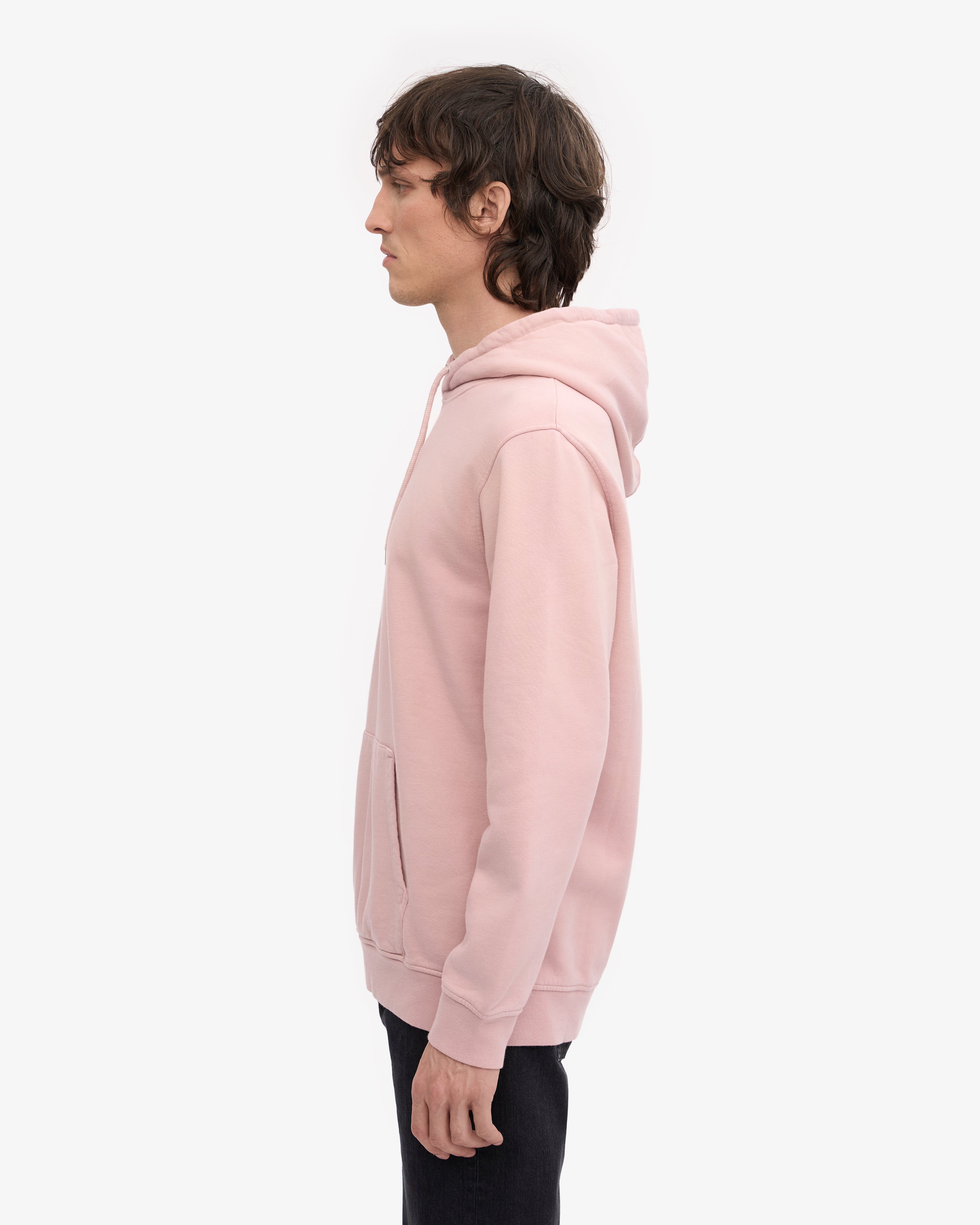 Classic Organic Hood - Faded Pink XS