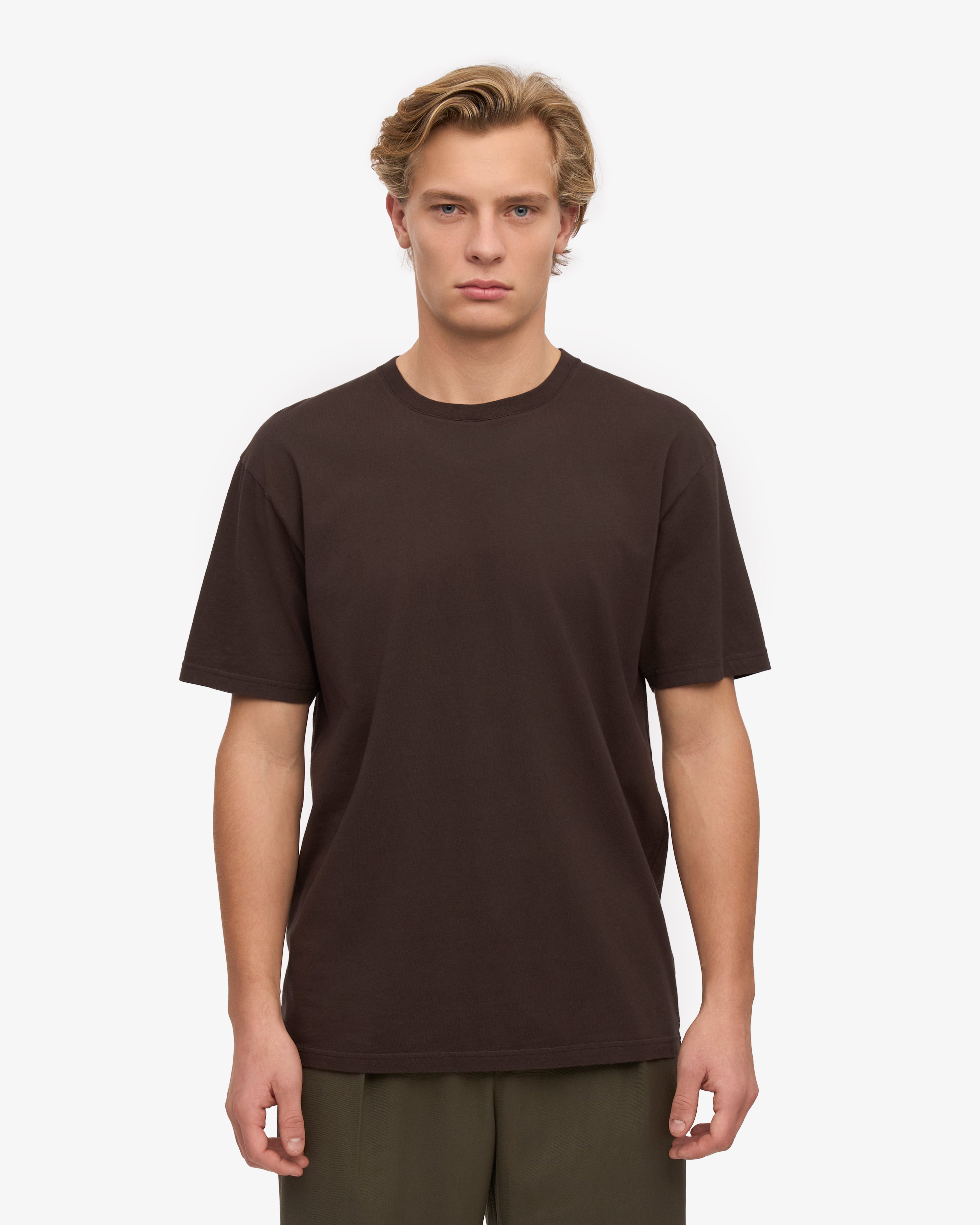 Classic Organic Tee - Coffee Brown XS