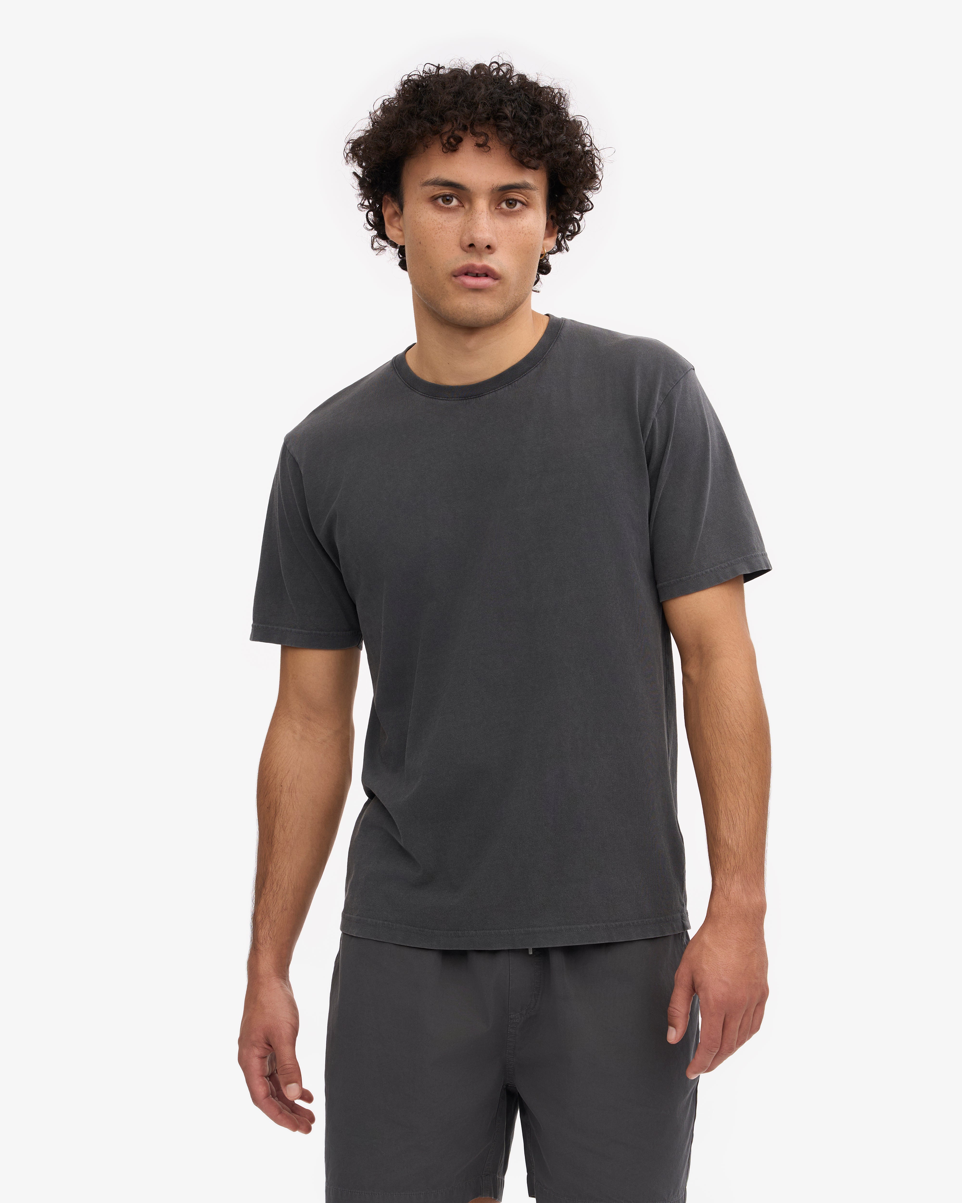 Classic Organic Tee - Faded Black XS