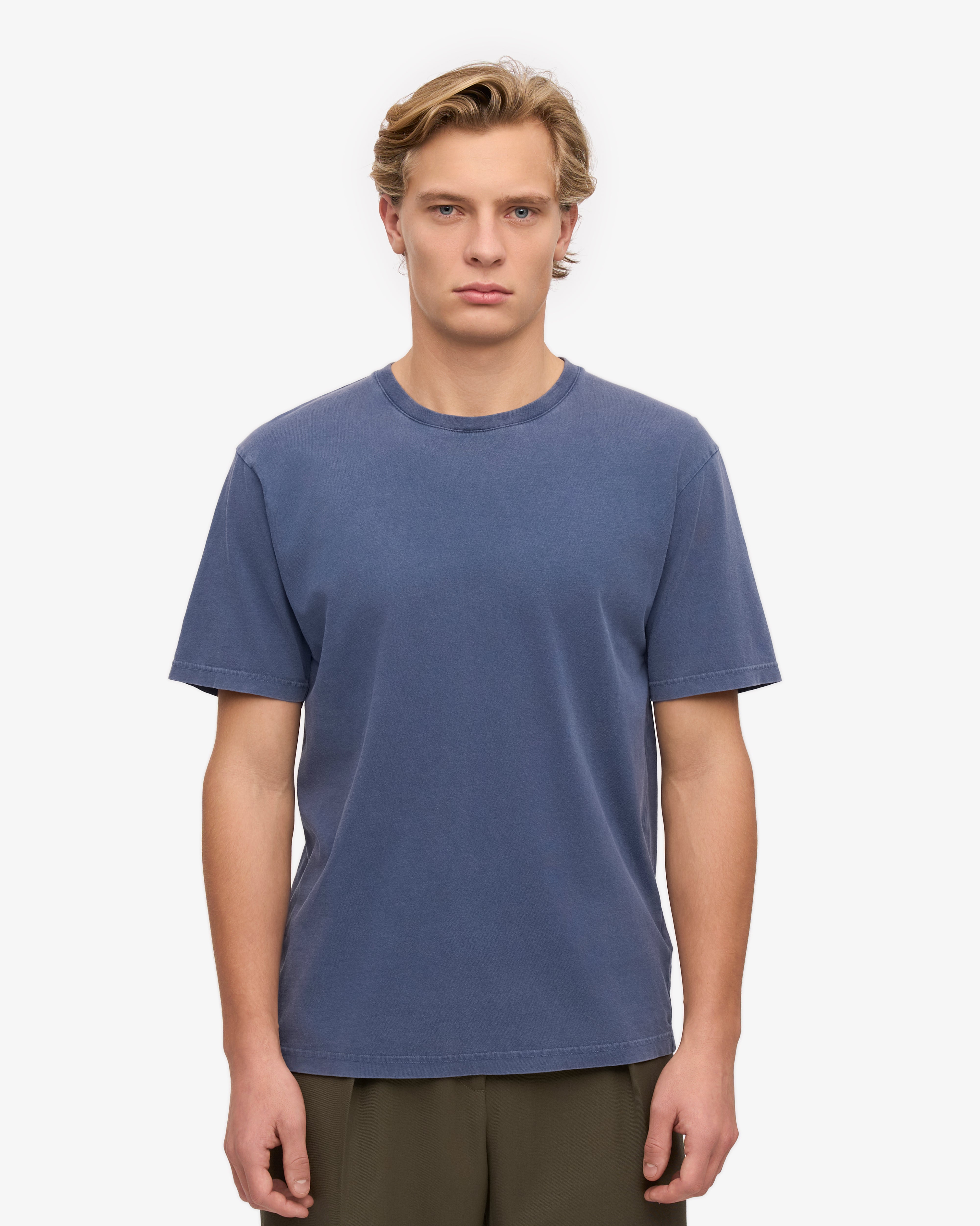 Classic Organic Tee - Neptune Blue XS