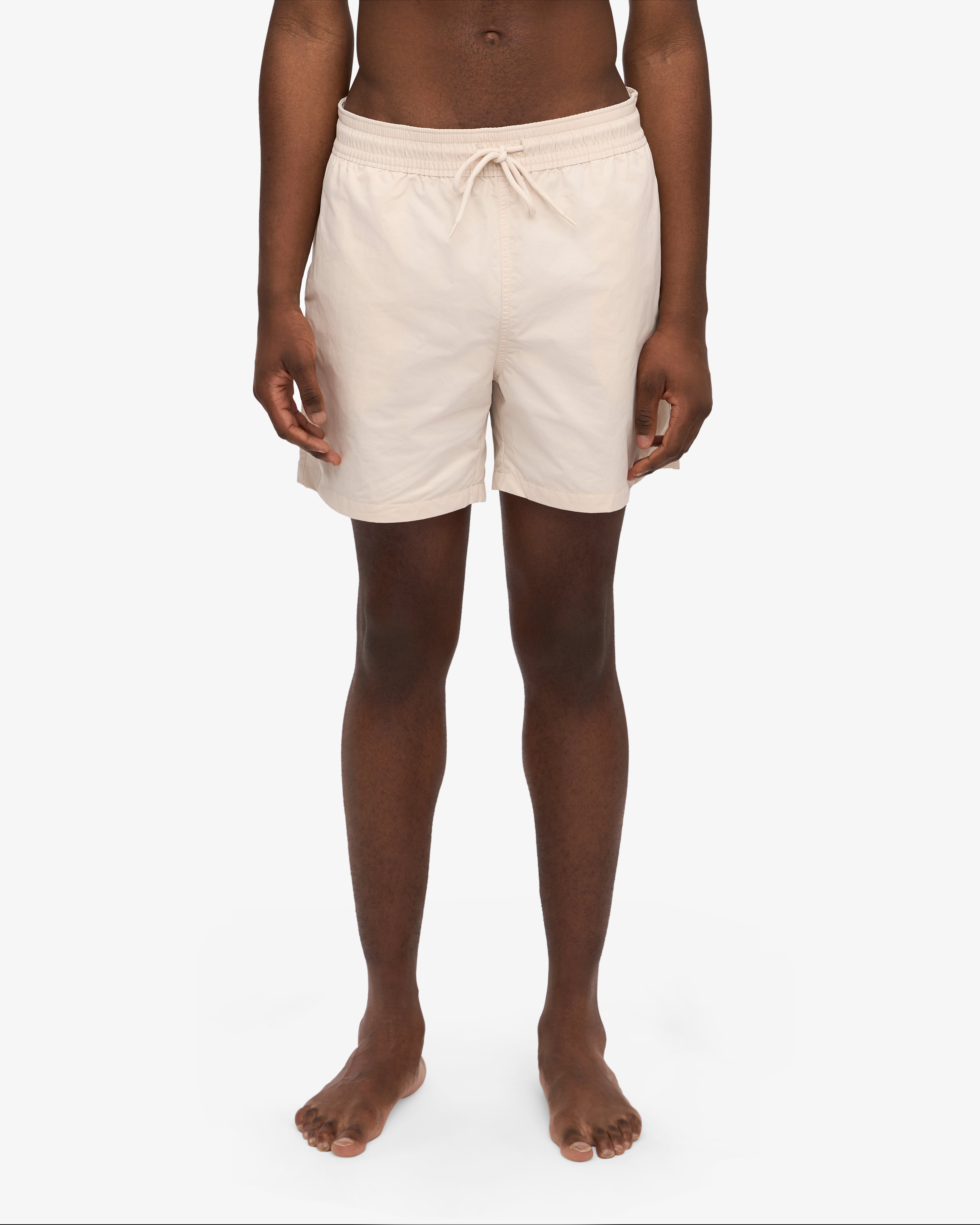 Classic Swim Shorts - Ivory White