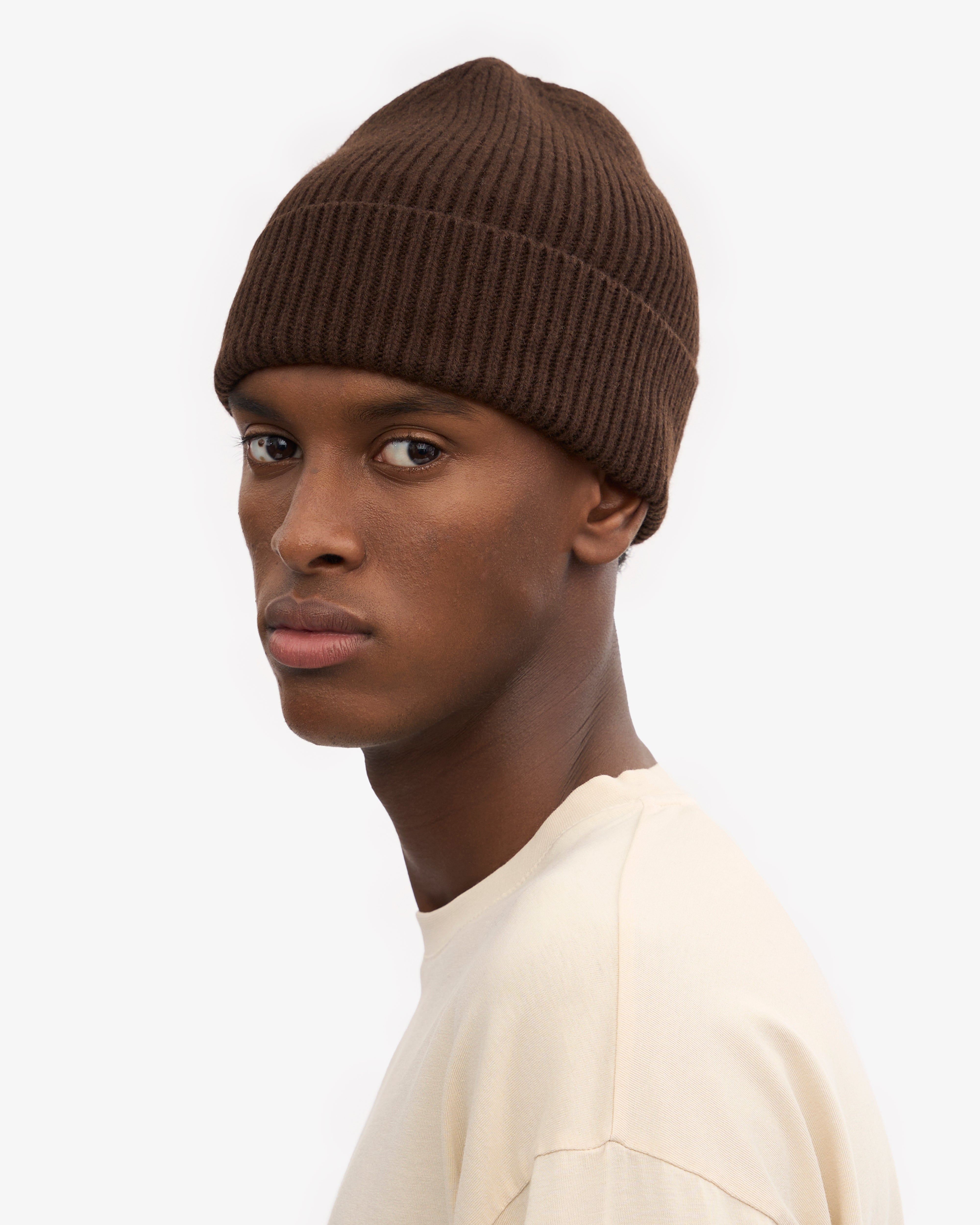 Merino Wool Beanie - Coffee Brown – Colorful Standard Merino Wool Beanie - Coffee Brown – Colorful Standard
