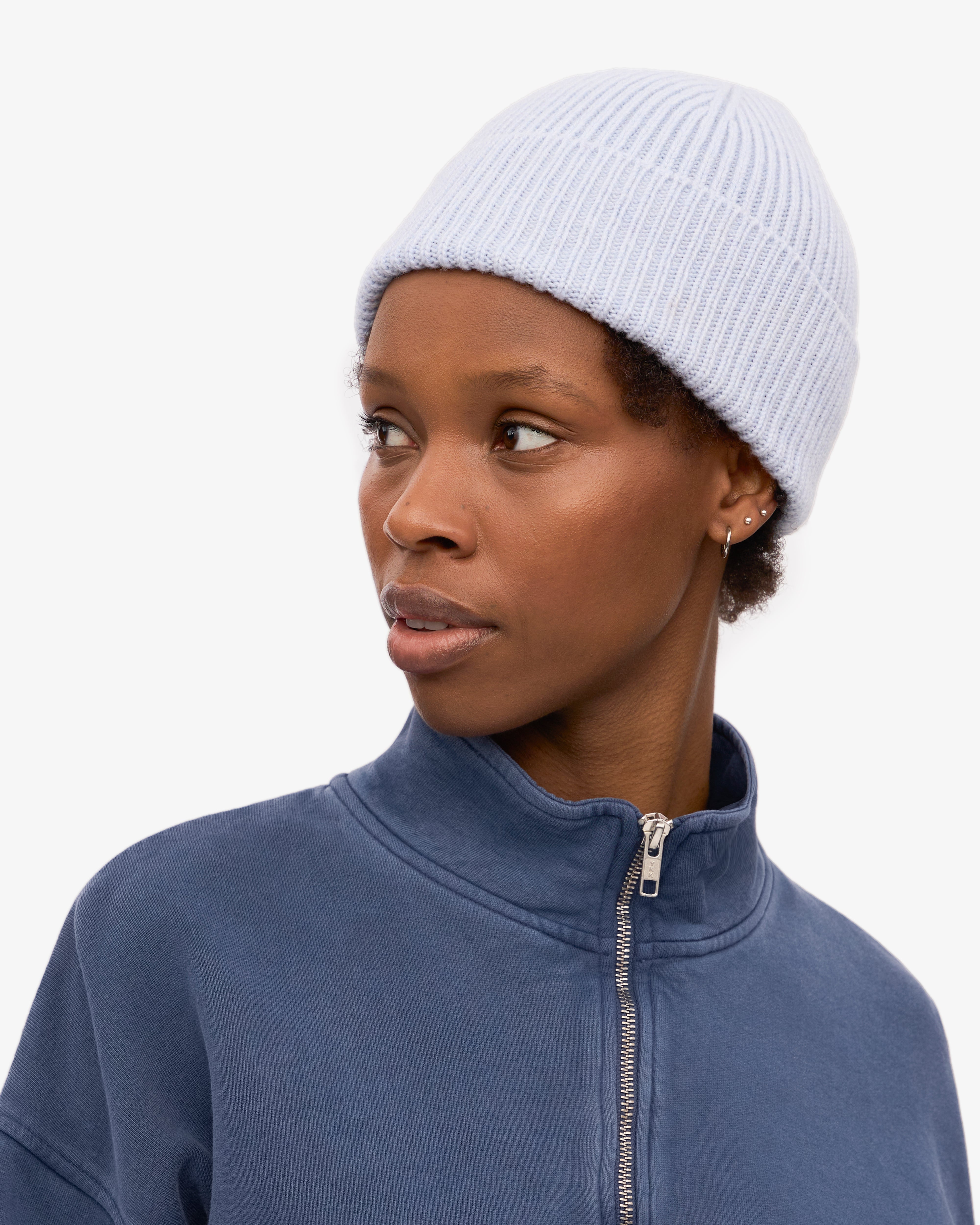 Merino Wool Beanie - Polar Blue – Colorful Standard