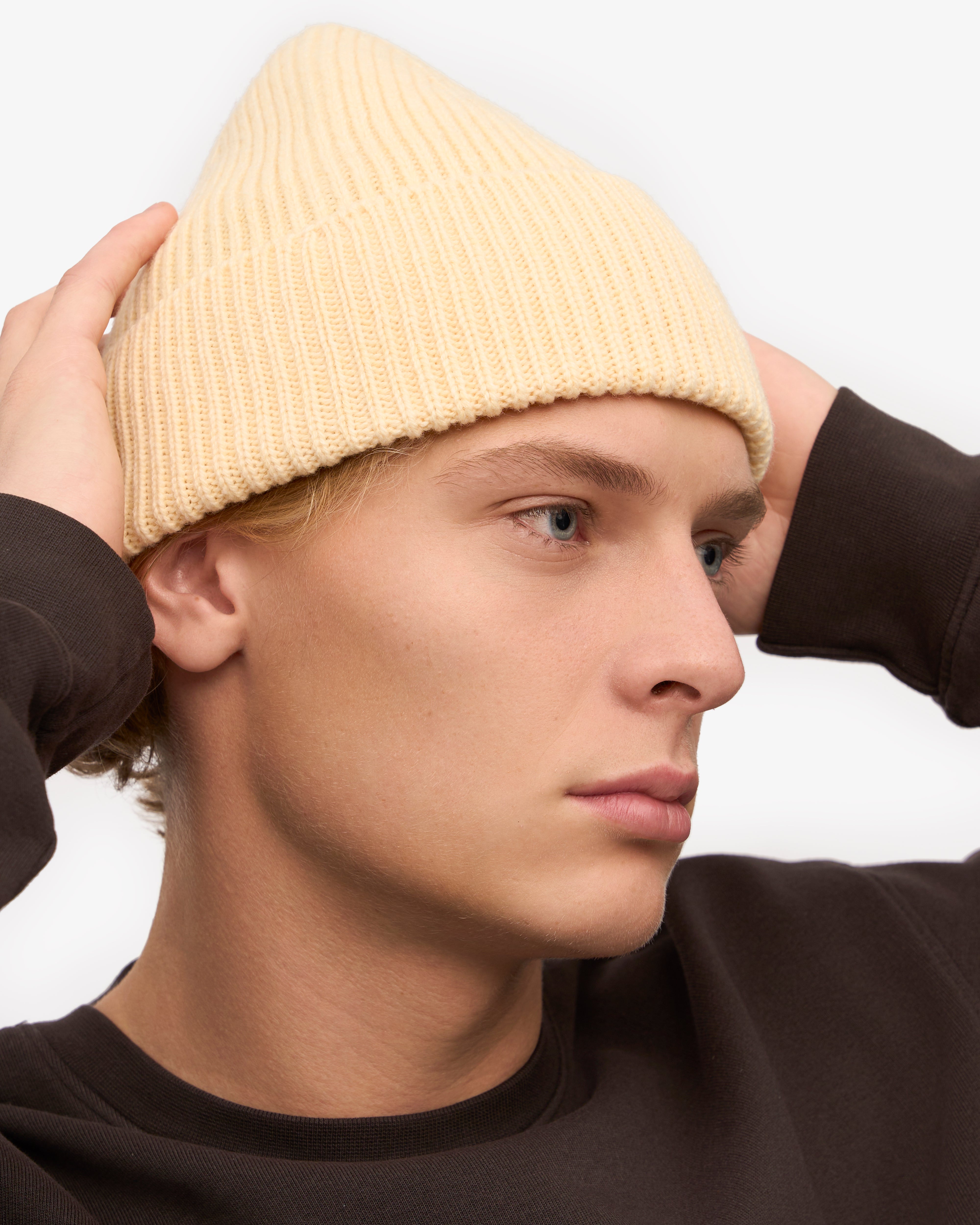 Merino Wool Beanie - Soft Yellow – Colorful Standard Merino Wool Beanie - Soft Yellow – Colorful Standard