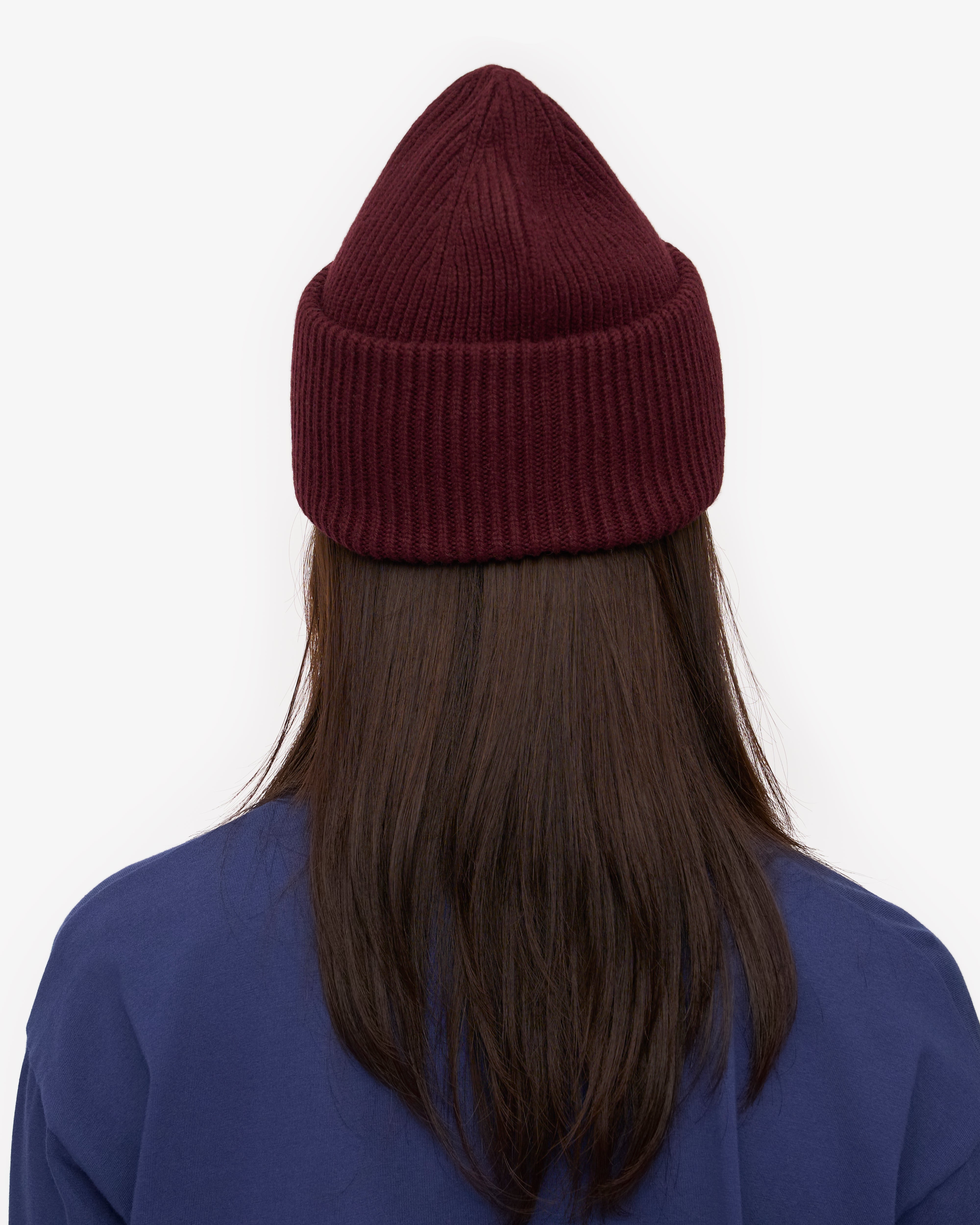 Men's & Women's Winter Beanie - 30% Merino Wool, 3M Thinsulate Lined, Thick & Warm, Burgundy, One Size
