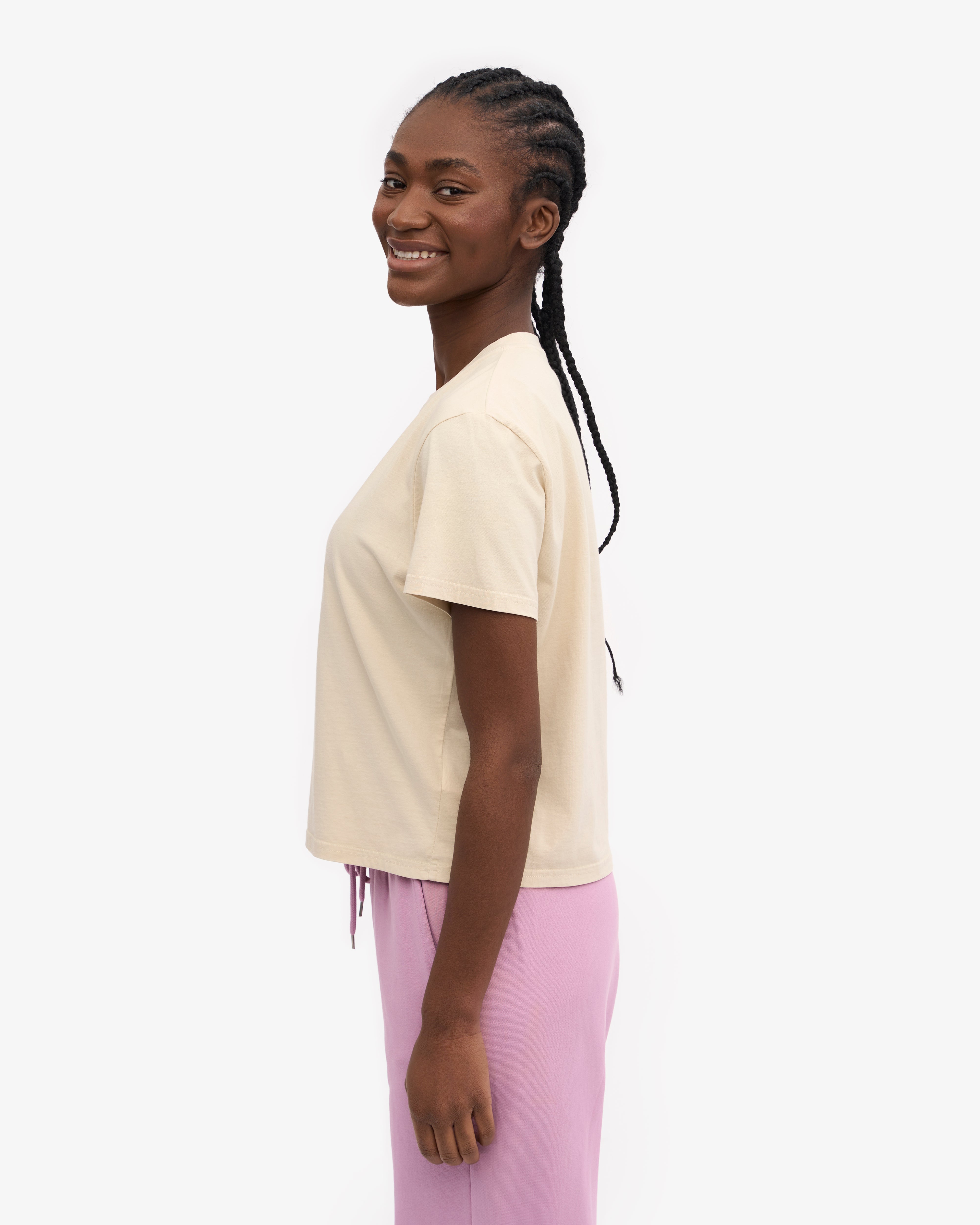 Organic Boxy Crop Tee - Ivory White – Colorful Standard Organic Boxy Crop Tee - Ivory White – Colorful Standard