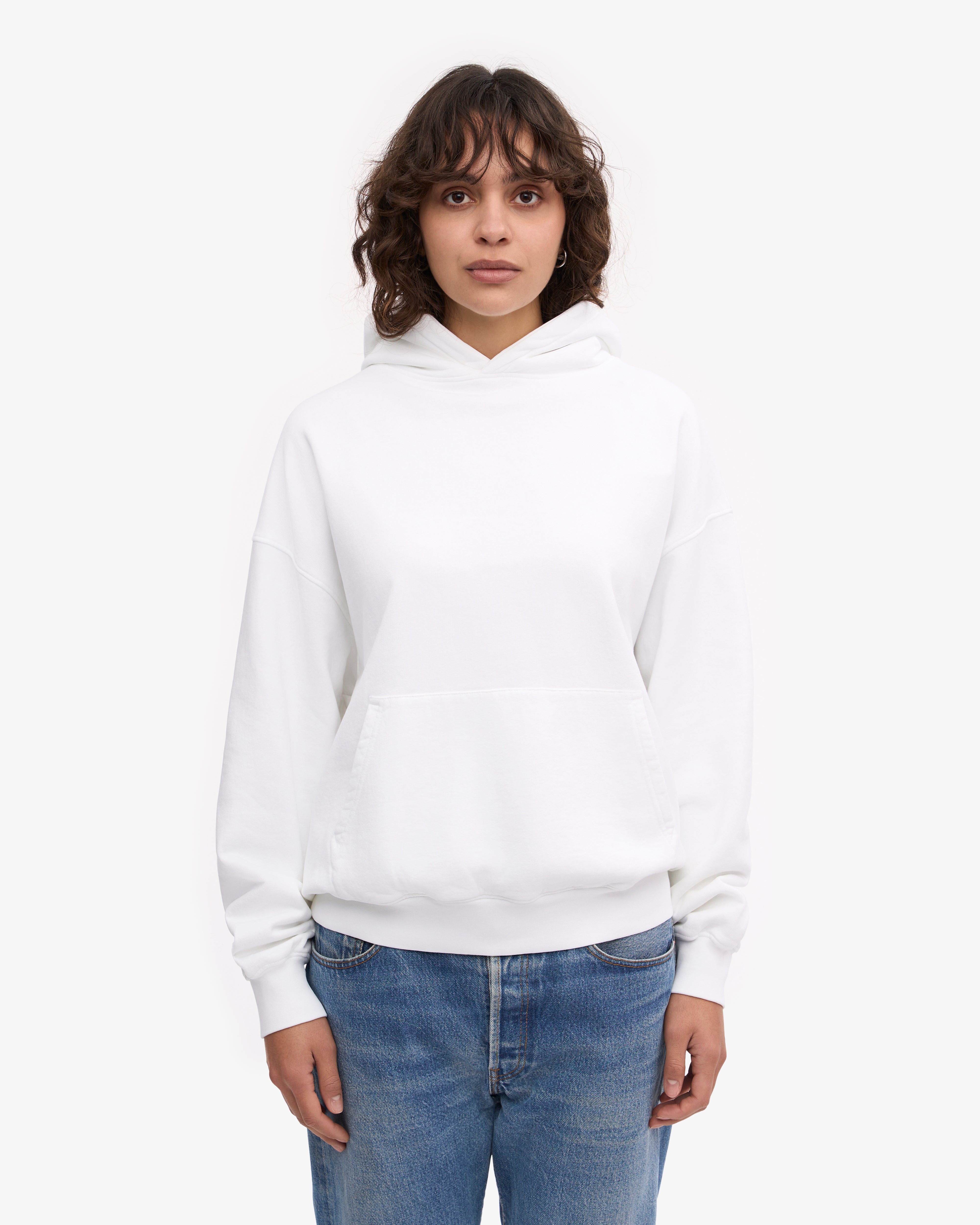 Organic Oversized Hood - Optical White