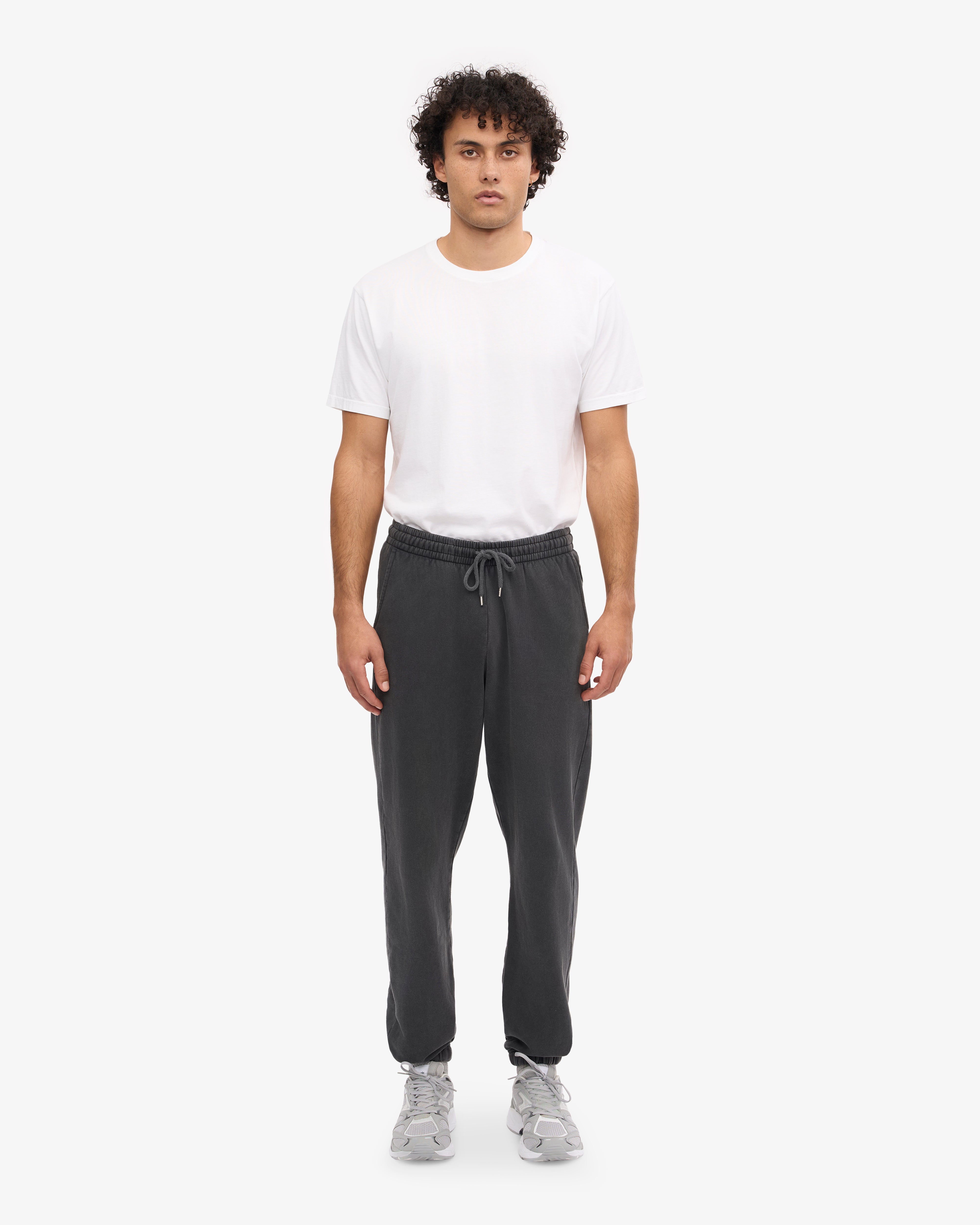 Organic Sweatpants - Faded Black XS