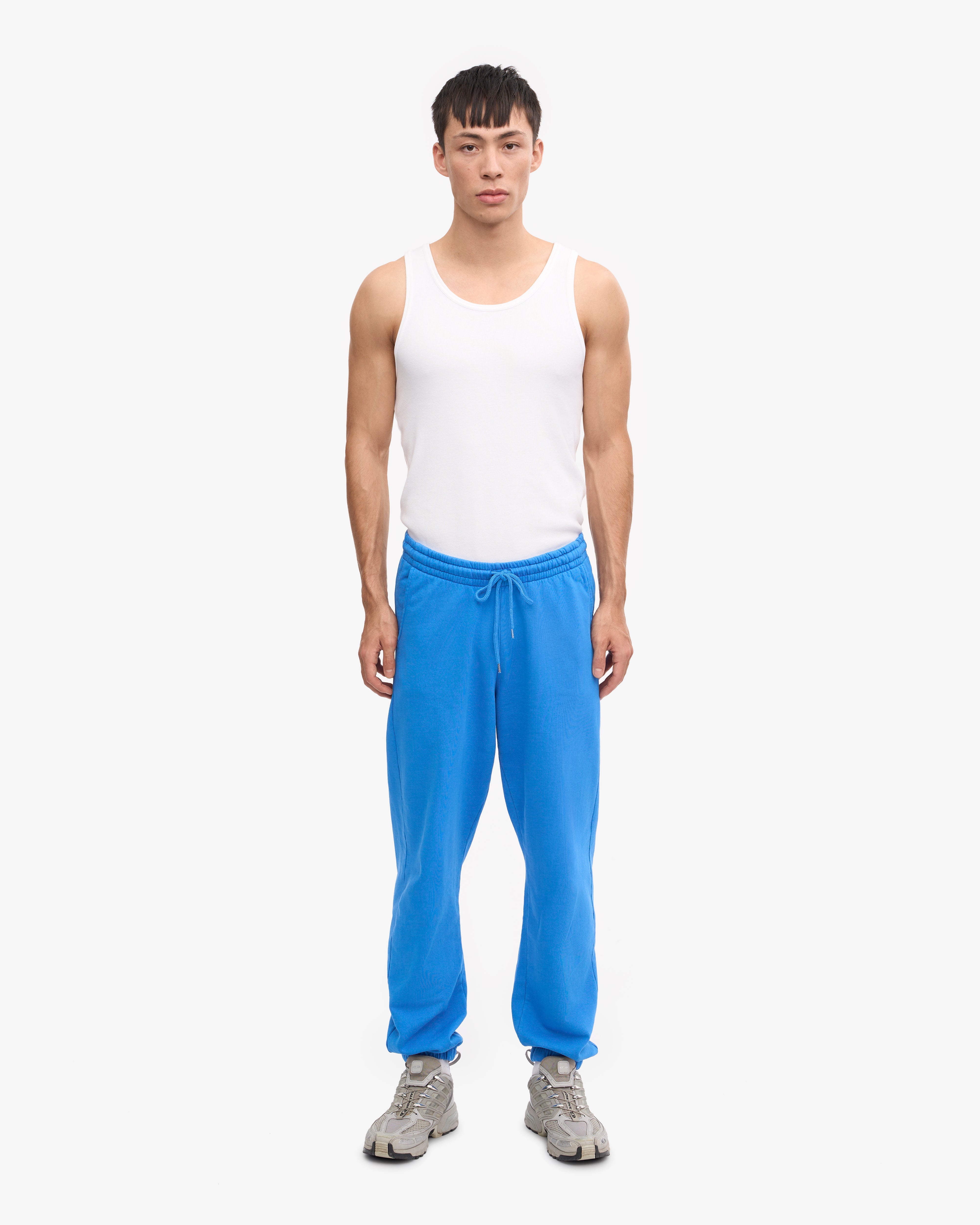 Organic Sweatpants - Pacific Blue XS