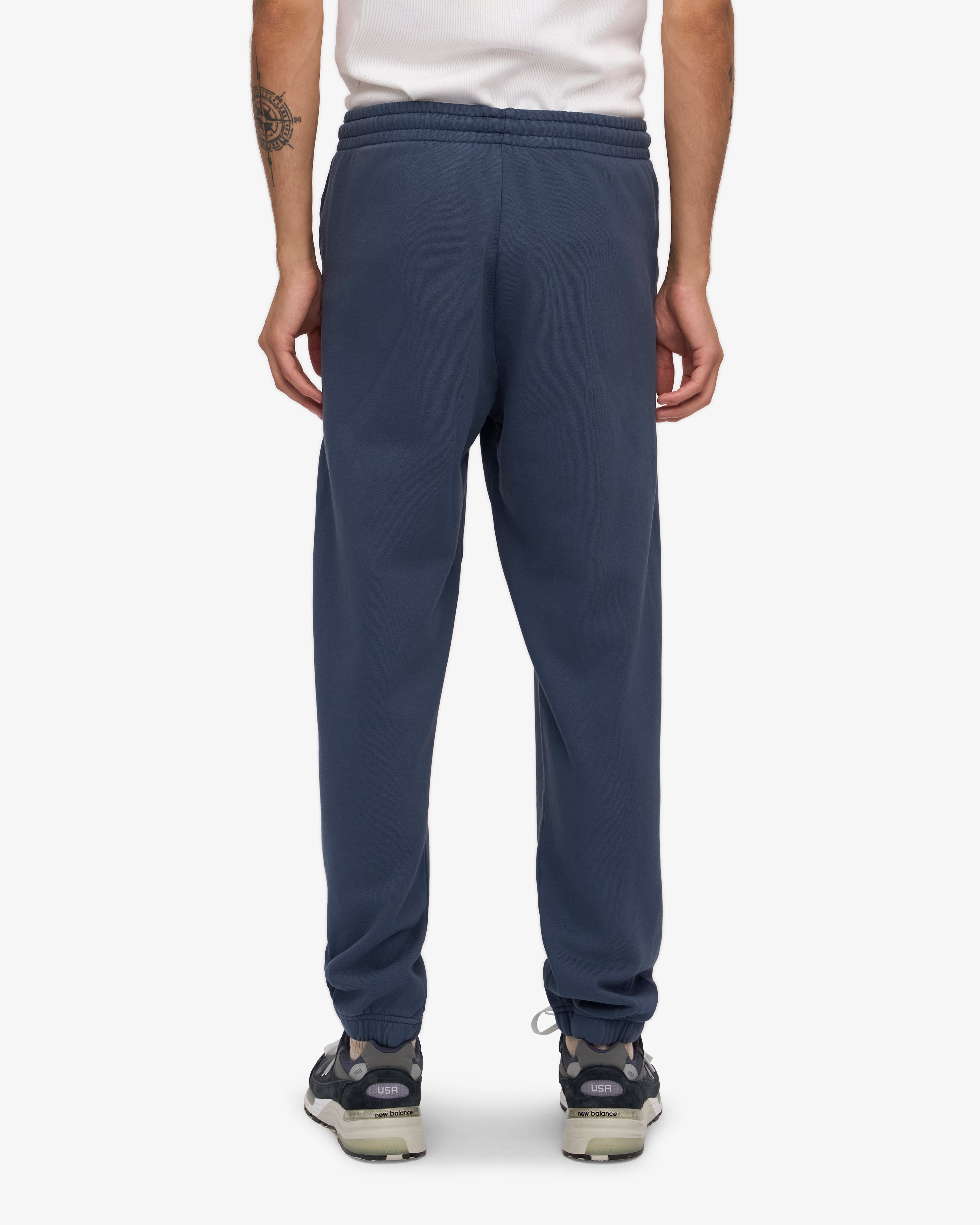 Organic Sweatpants - Petrol Blue XS