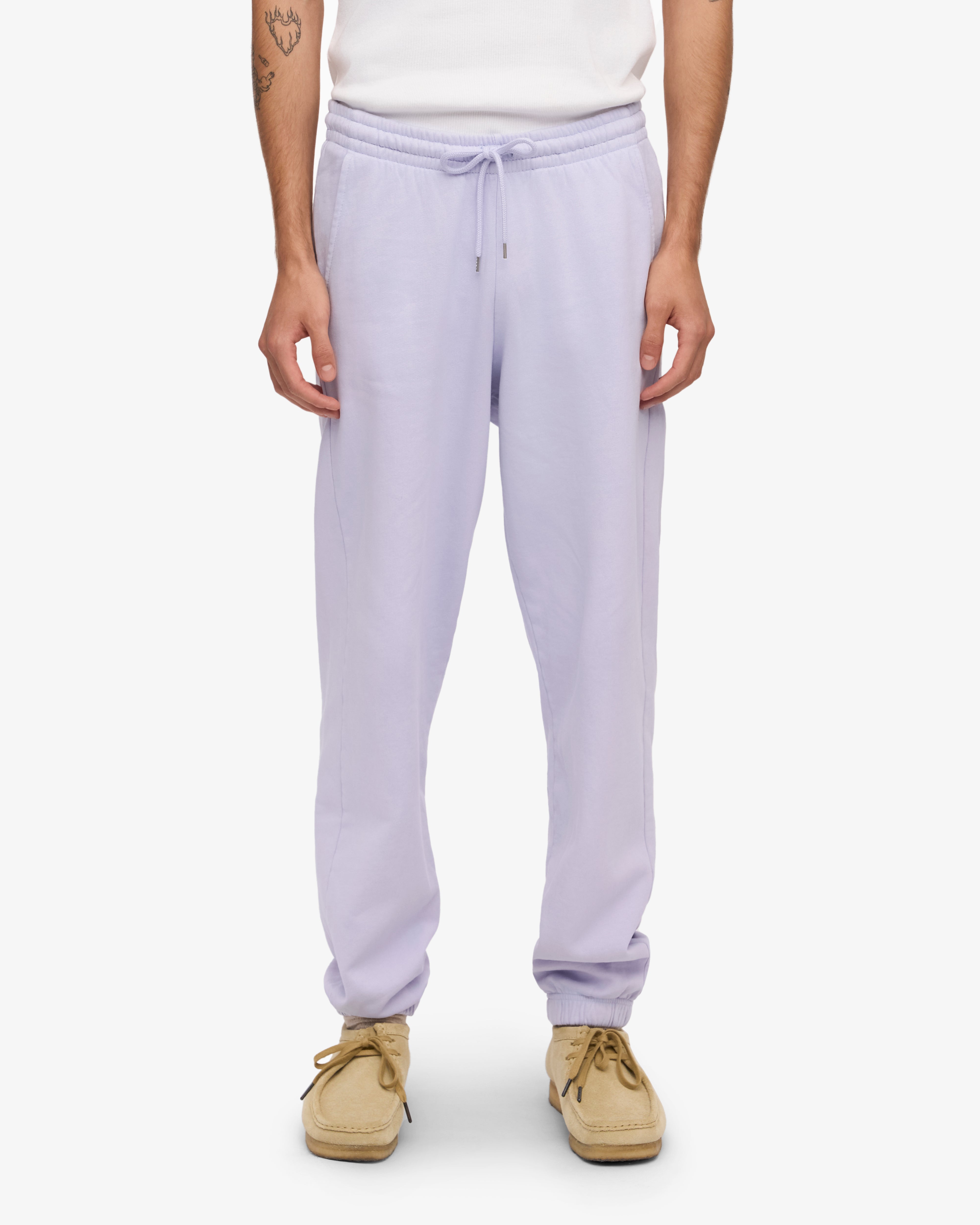 Organic Sweatpants - Soft Lavender XS