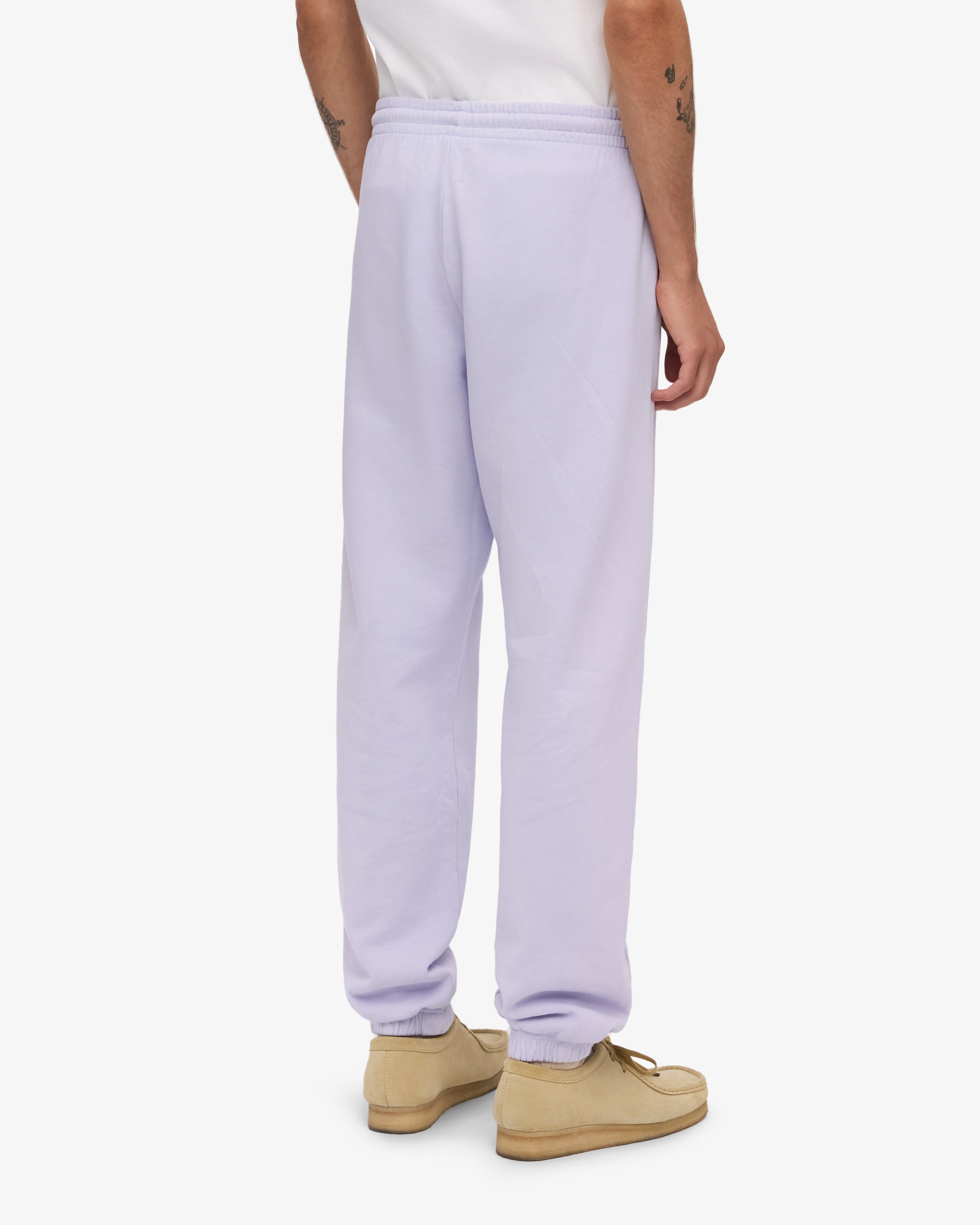 Organic Sweatpants - Soft Lavender XS