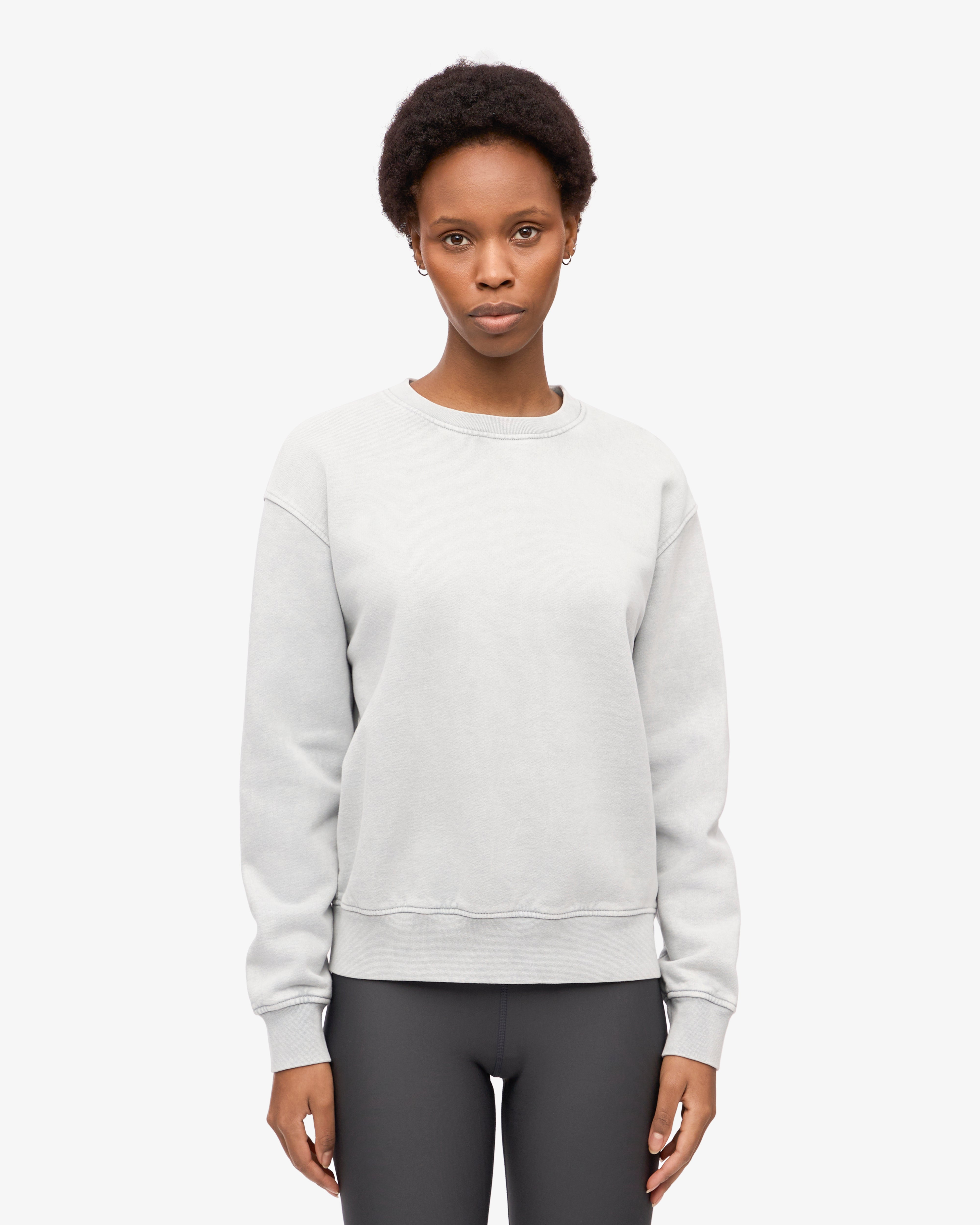 Women Classic Organic Crew - Faded Grey XS