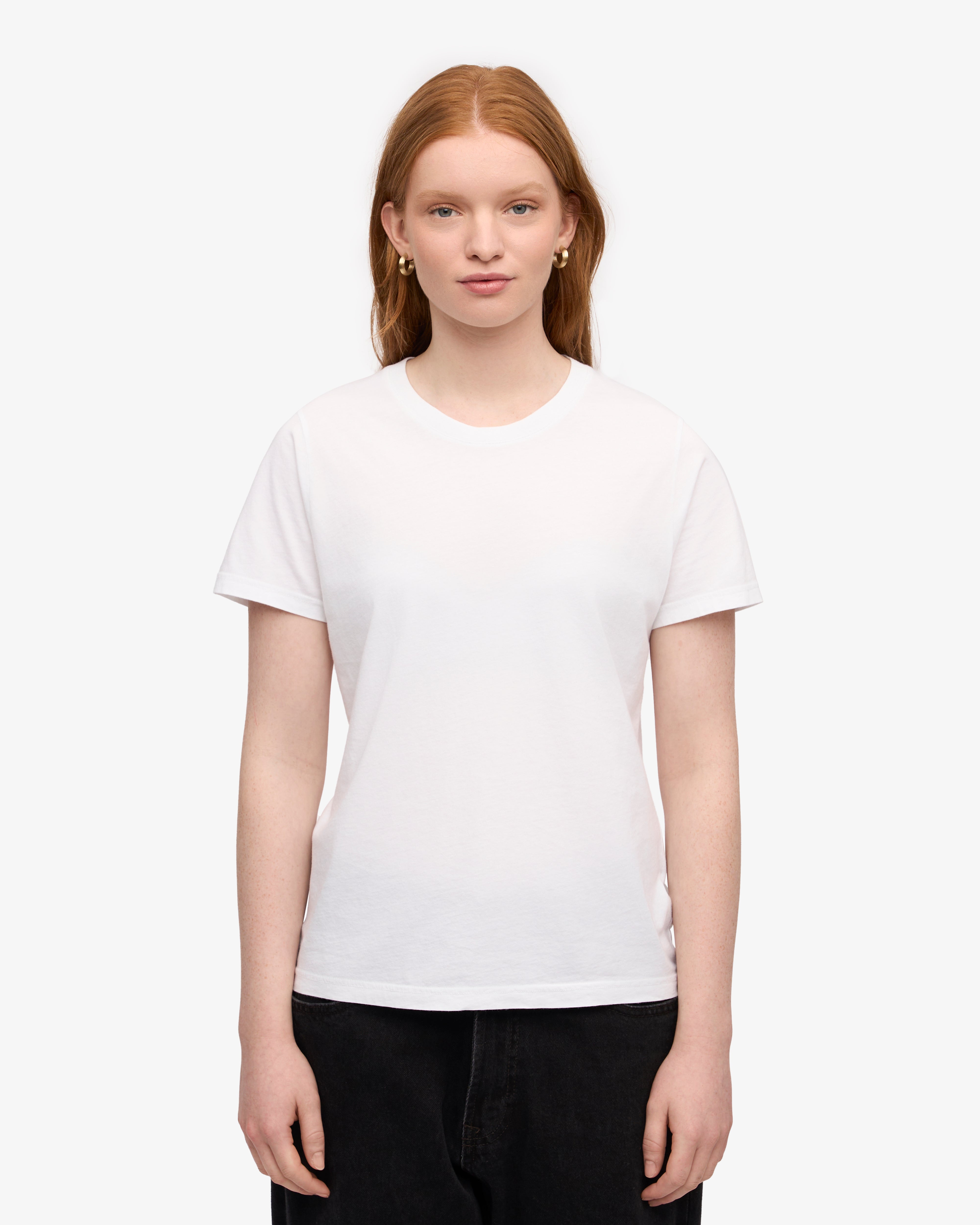 Women Light Organic Tee - Optical White