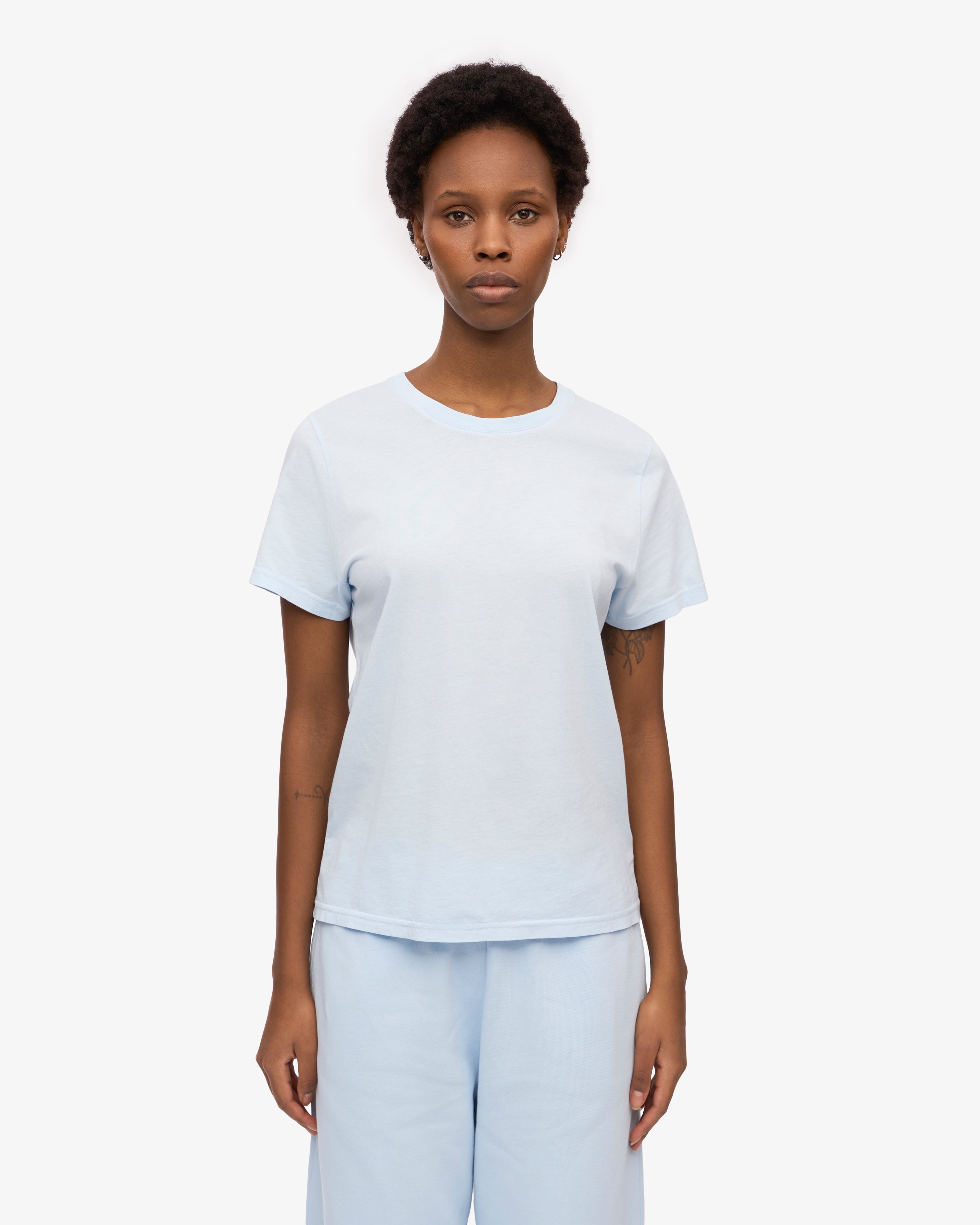 Women Light Organic Tee - Polar Blue