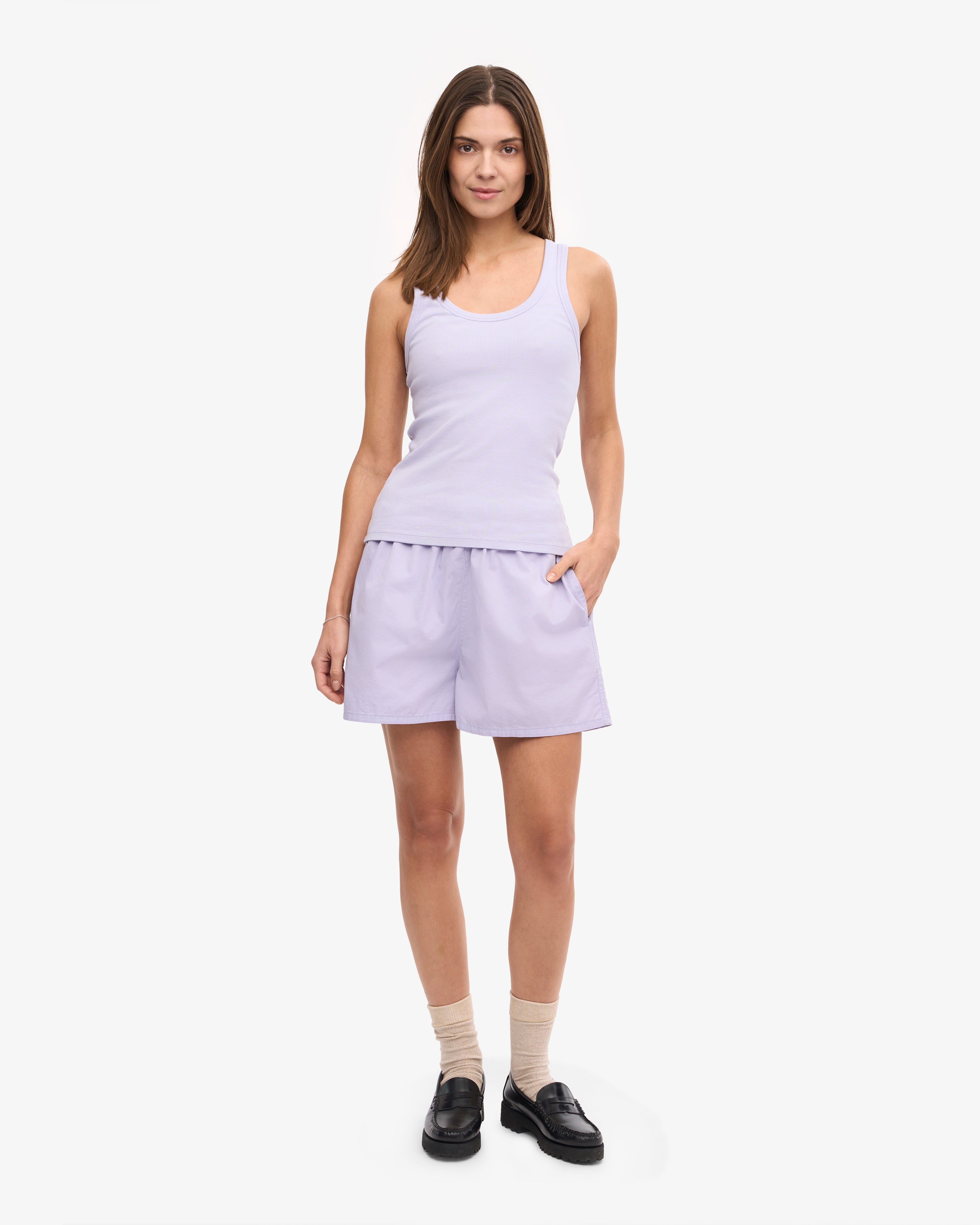 Women Organic Rib Tank Top - Soft Lavender – Colorful Standard Women Organic Rib Tank Top - Soft Lavender – Colorful Standard