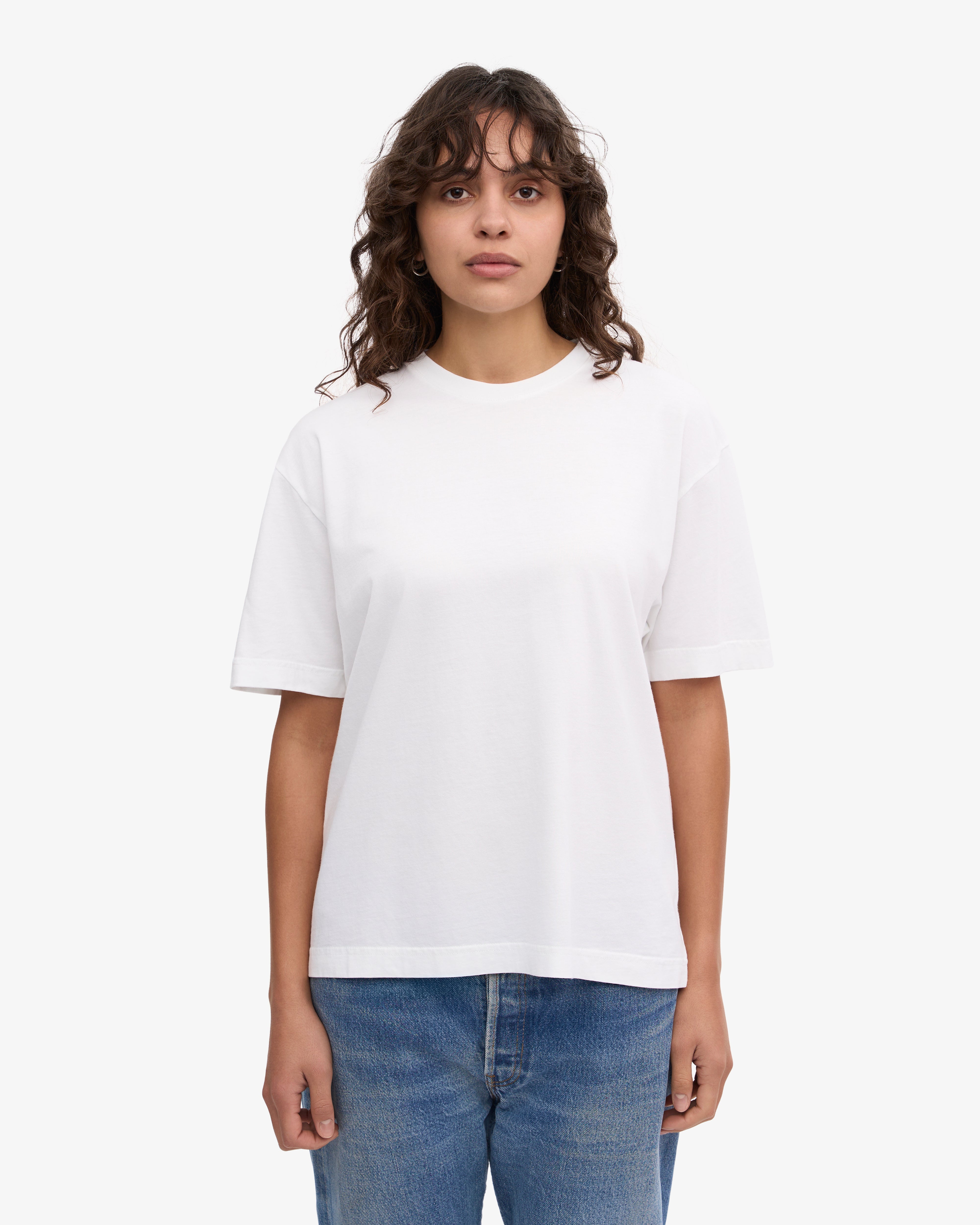 Oversized Organic T-Shirt - Optical White XS