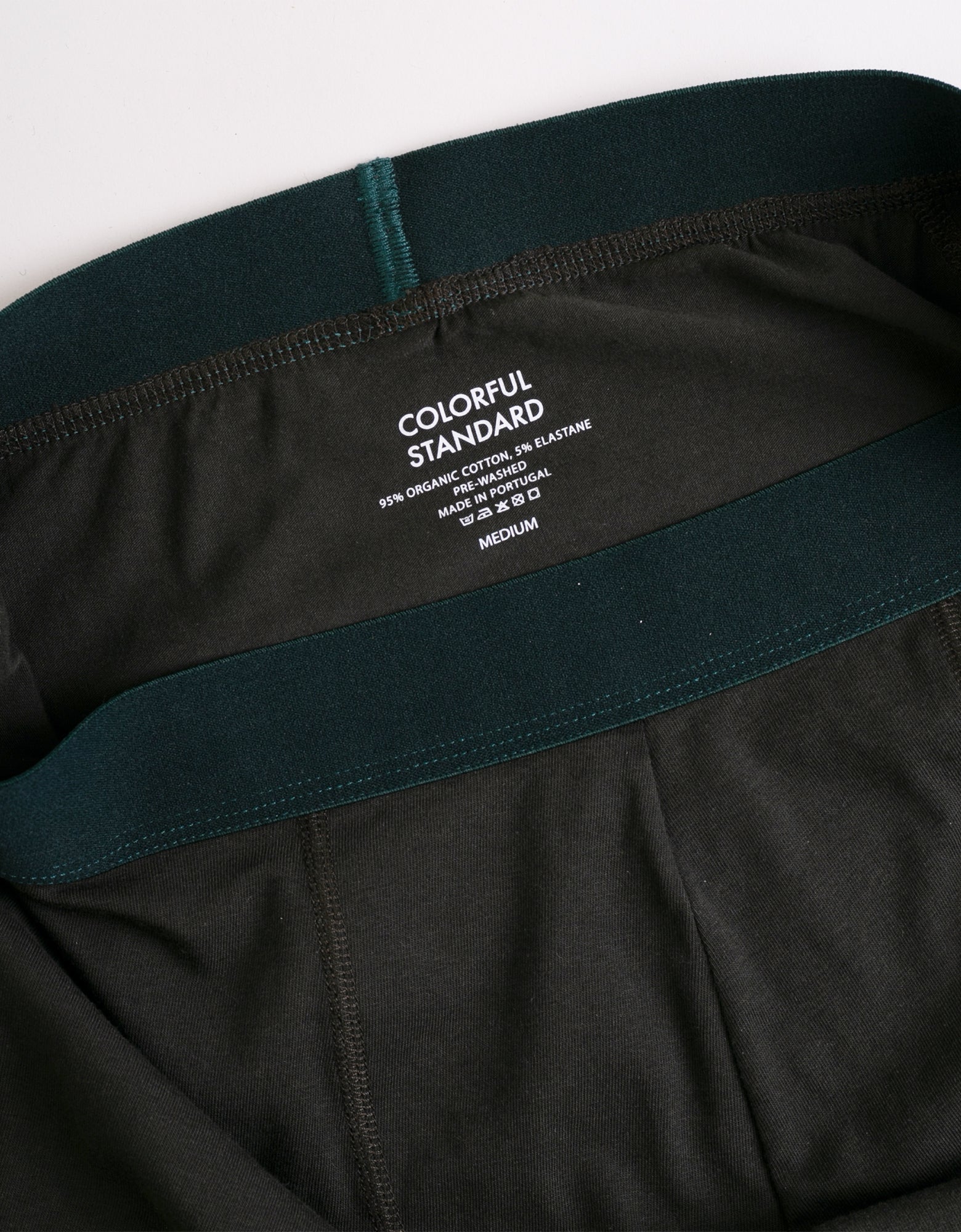 Colorful Standard Classic Organic Boxer Briefs Underwear Hunter Green