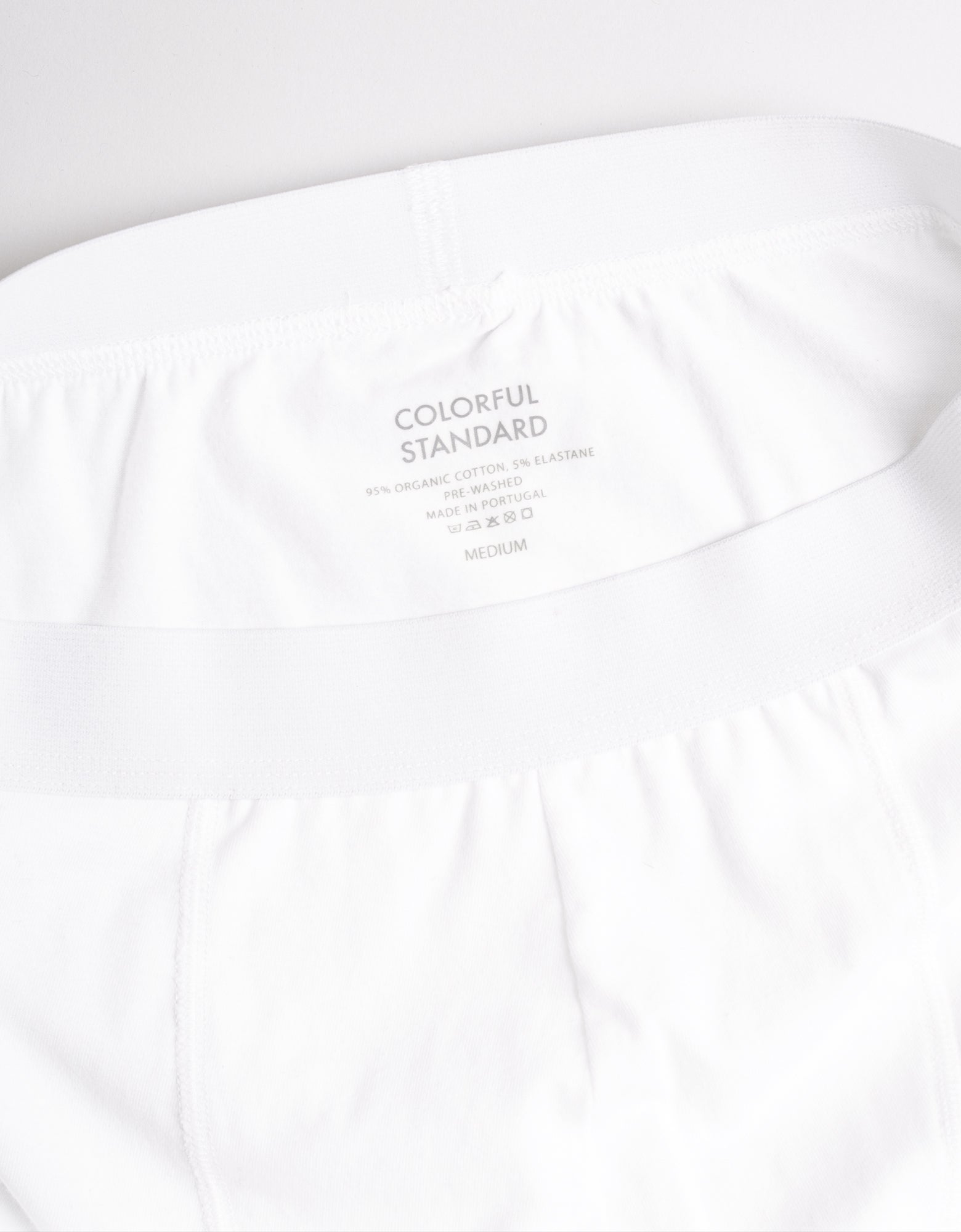 Colorful Standard Classic Organic Boxer Briefs Underwear Optical White