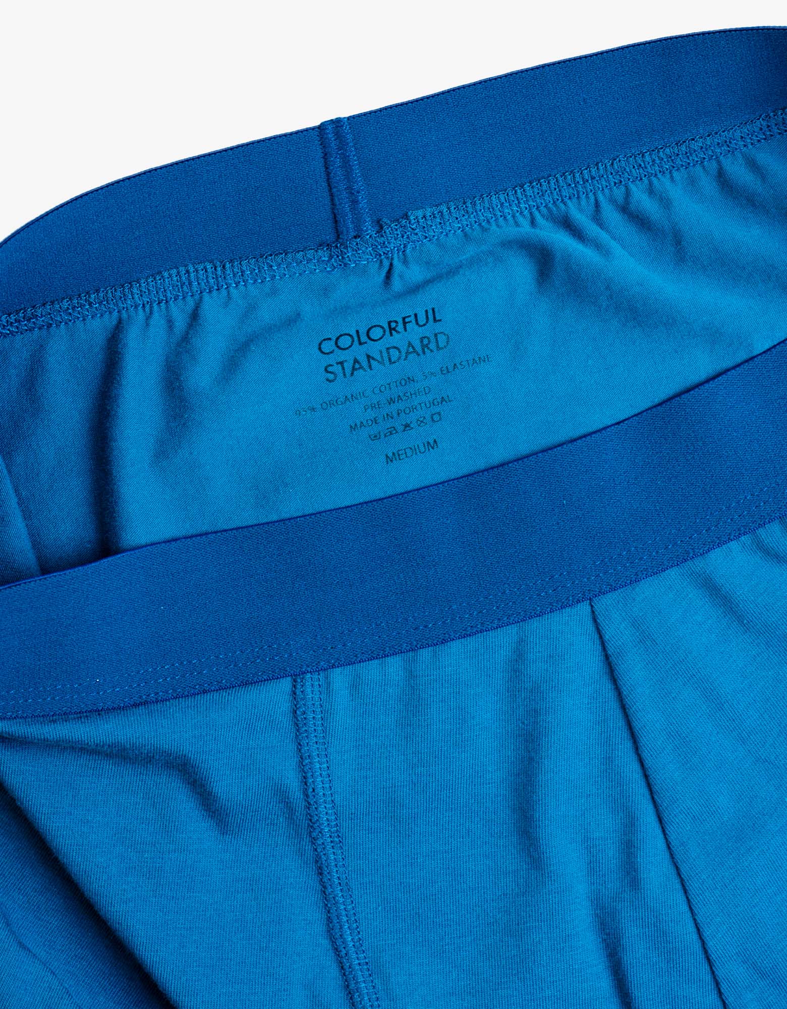 Colorful Standard Classic Organic Boxer Briefs Underwear Pacific Blue