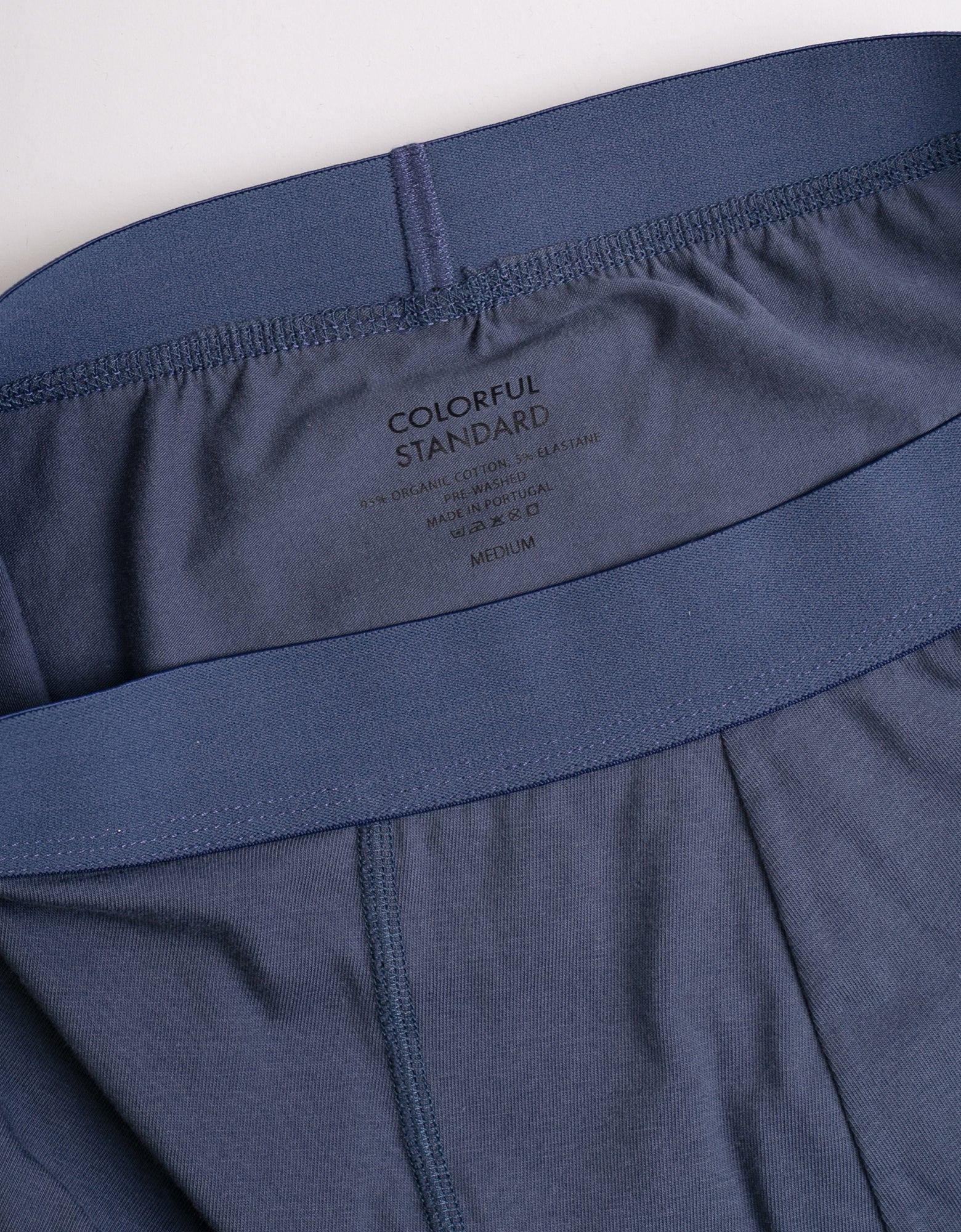 Colorful Standard Classic Organic Boxer Briefs Underwear Petrol Blue