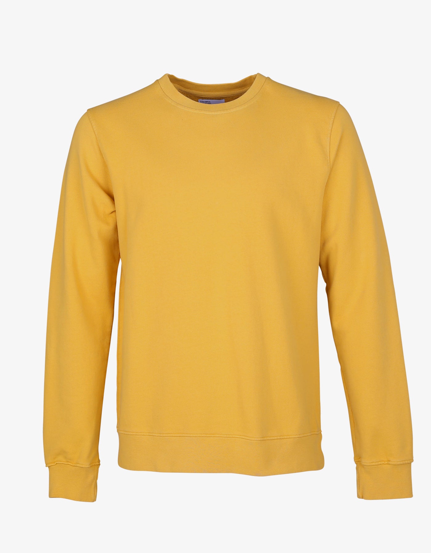 Classic Organic Crew Burned Yellow Colorful Standard