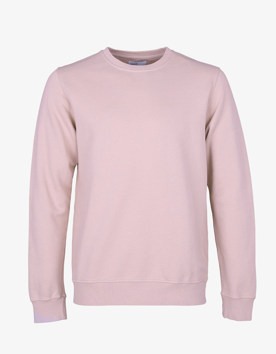 Classic Organic Crew - Faded Pink – Colorful Standard