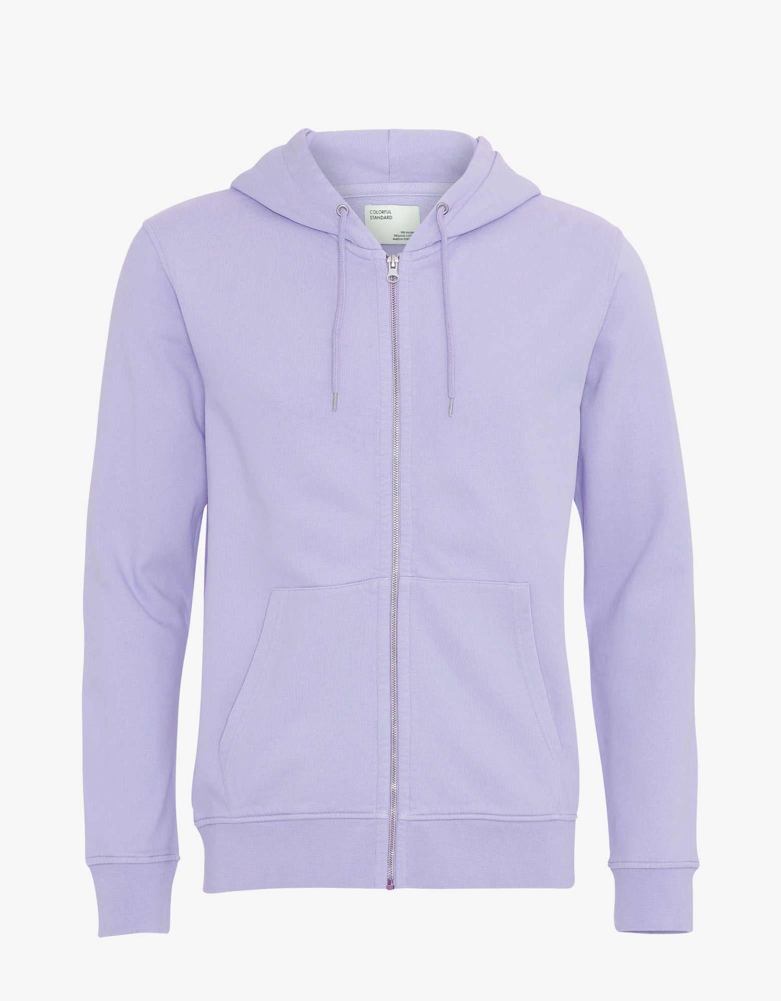Lavender zip hoodie sales