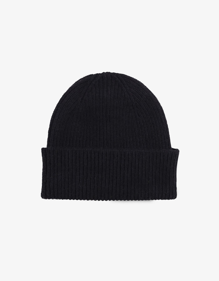 Merino Wool Nuka Beanie - Black main image 0