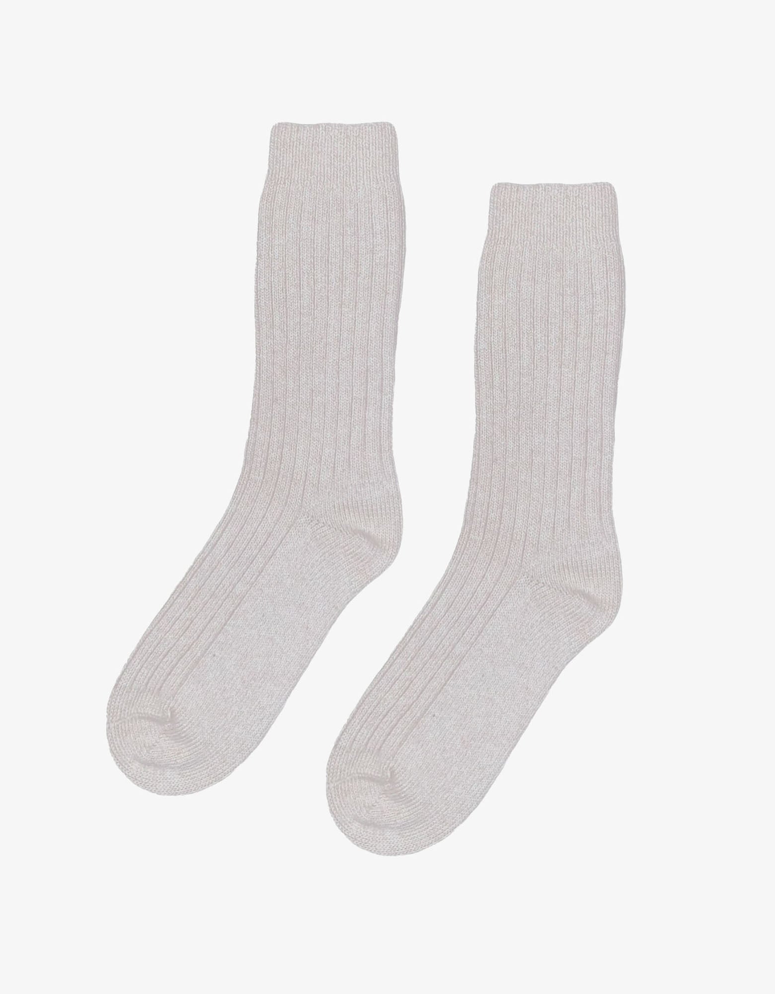 Colorful Standard Merino Wool Blend Sock Merino Wool Blend Sock Heather Grey