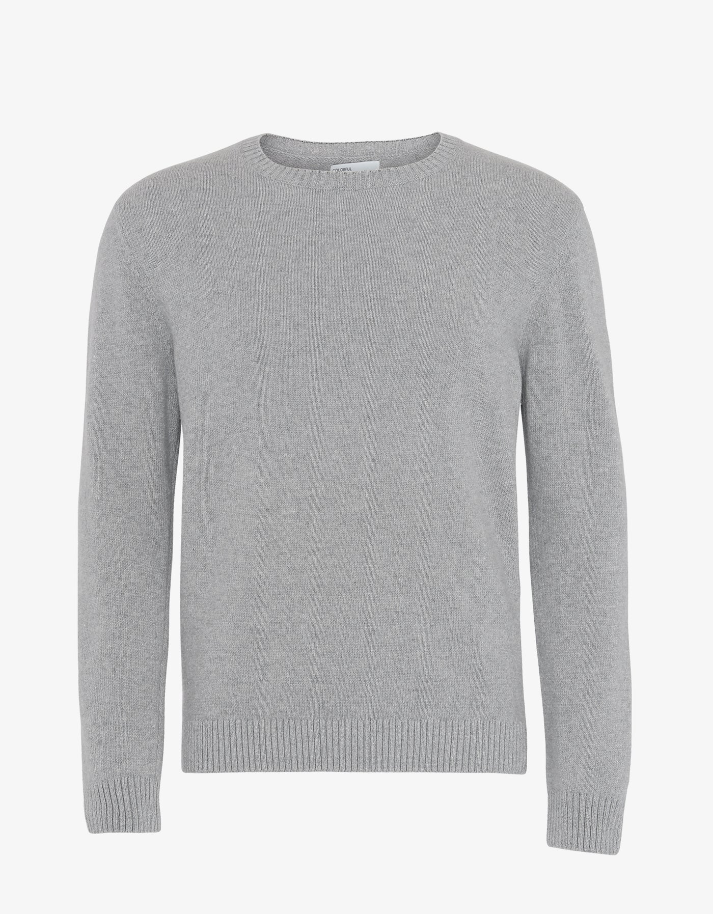 Jayne Velour Crewneck Heather Grey