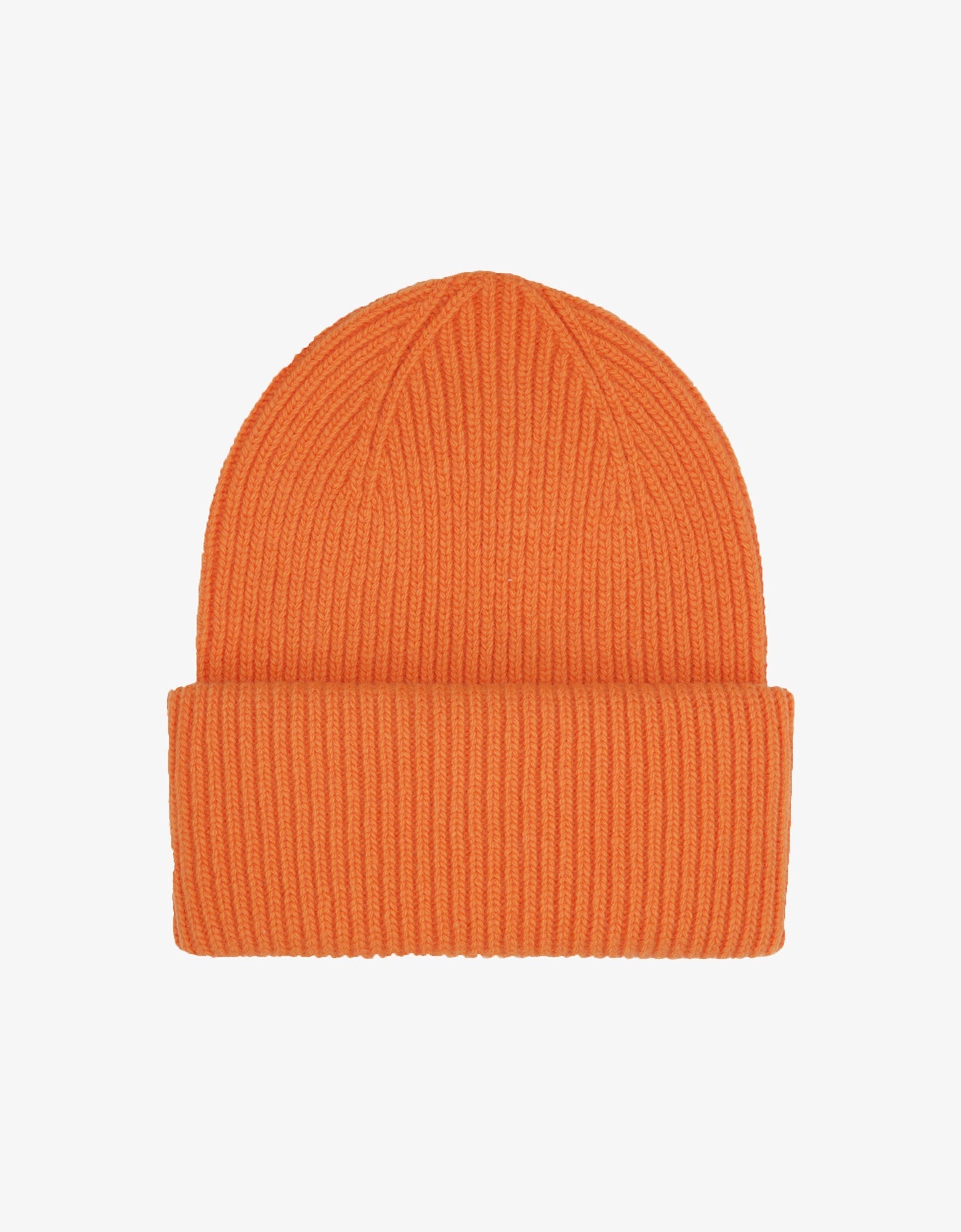 wool orange hat