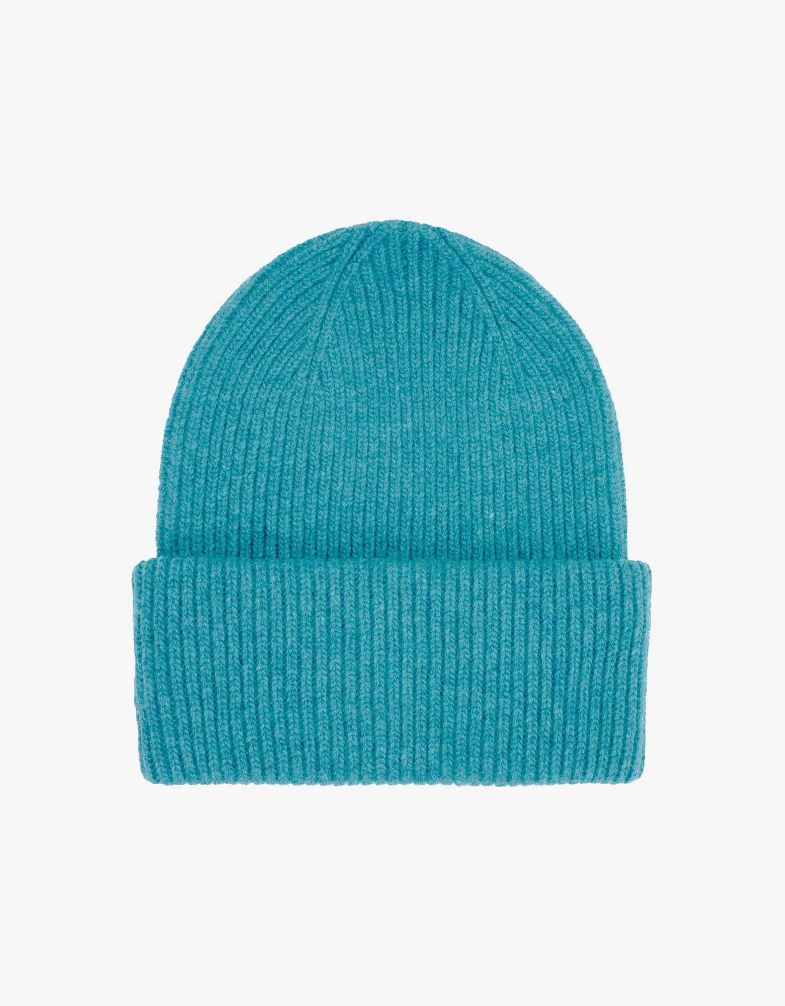 Merino Wool Hat - Teal Blue