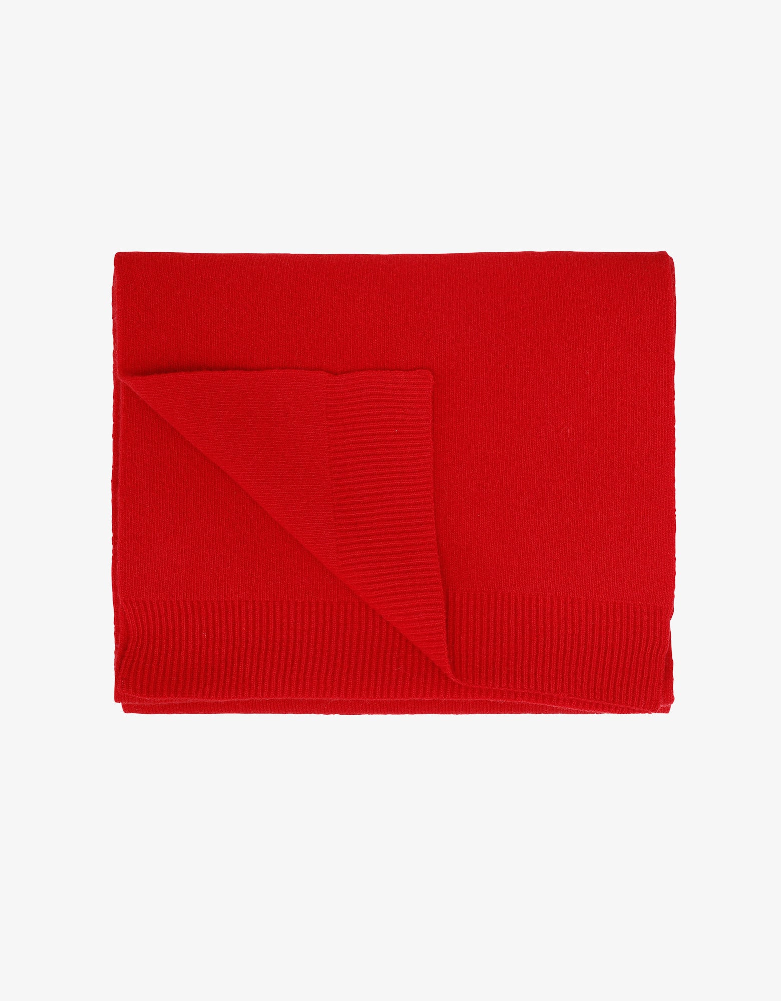 Colorful Standard Merino Wool Scarf Scarf Scarlet Red