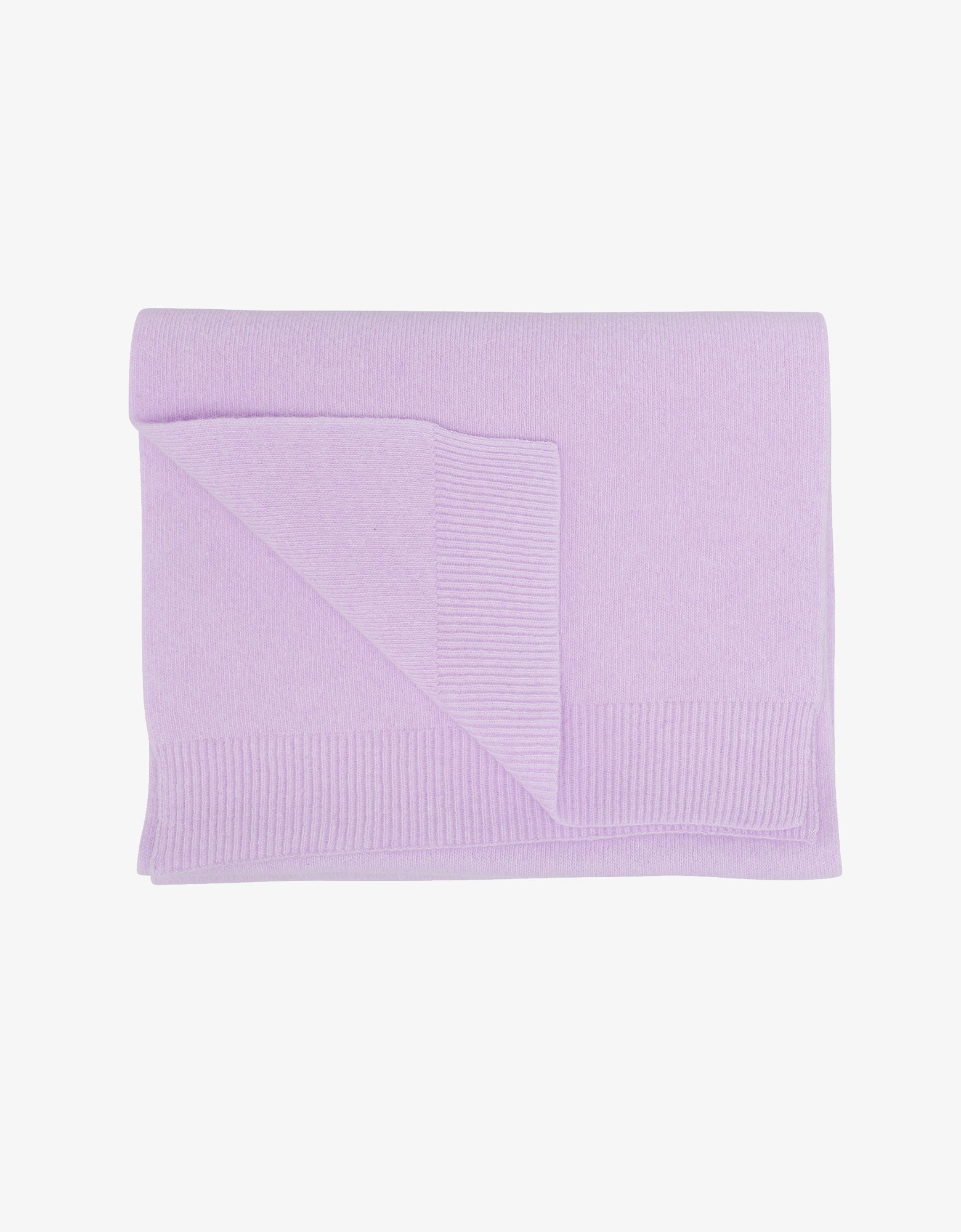 Colorful Standard Merino Wool Scarf Scarf Soft Lavender