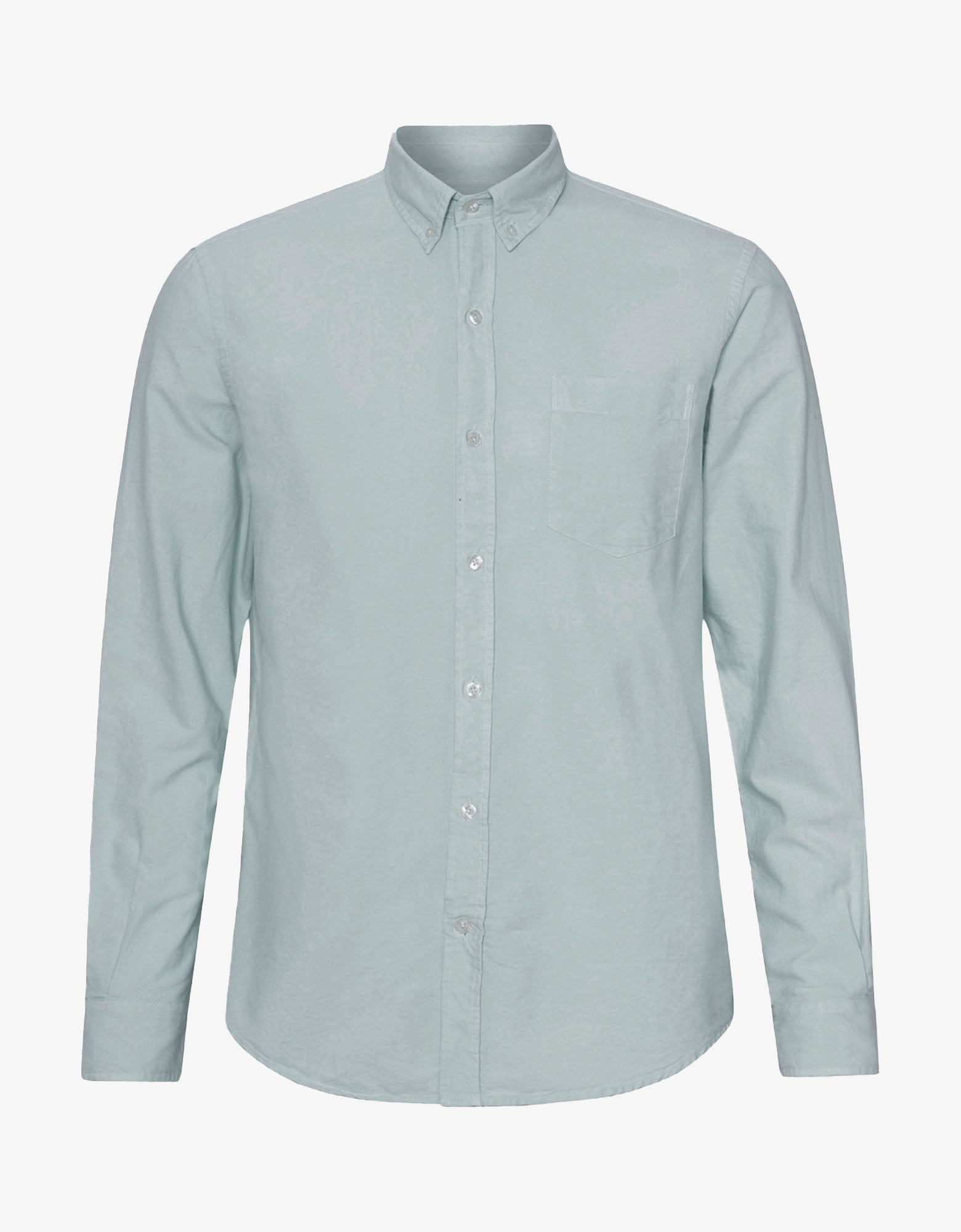 Colorful Standard Organic Button Down Shirt Shirt Cloudy Grey