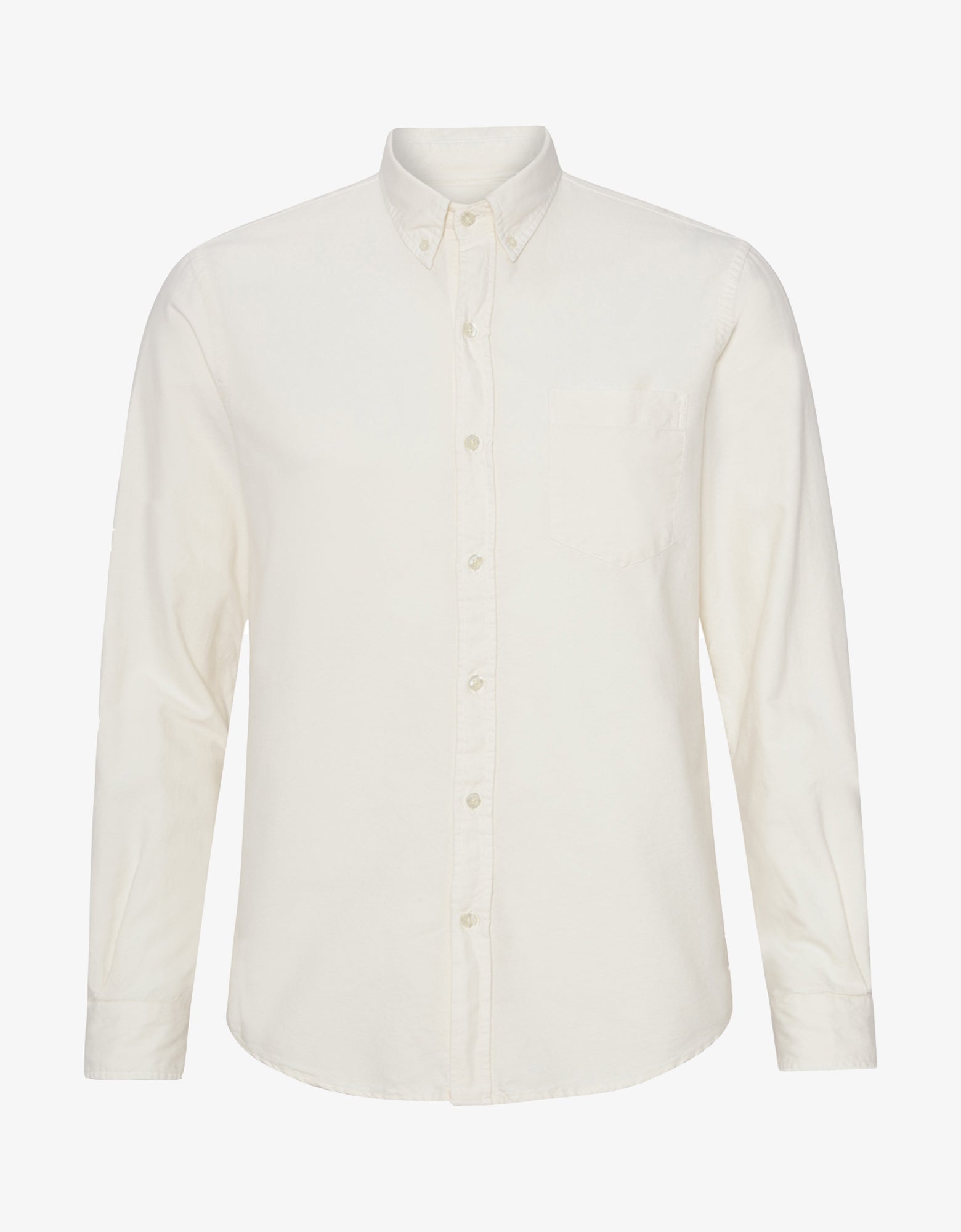 Colorful Standard Organic Button Down Shirt Shirt Ivory White