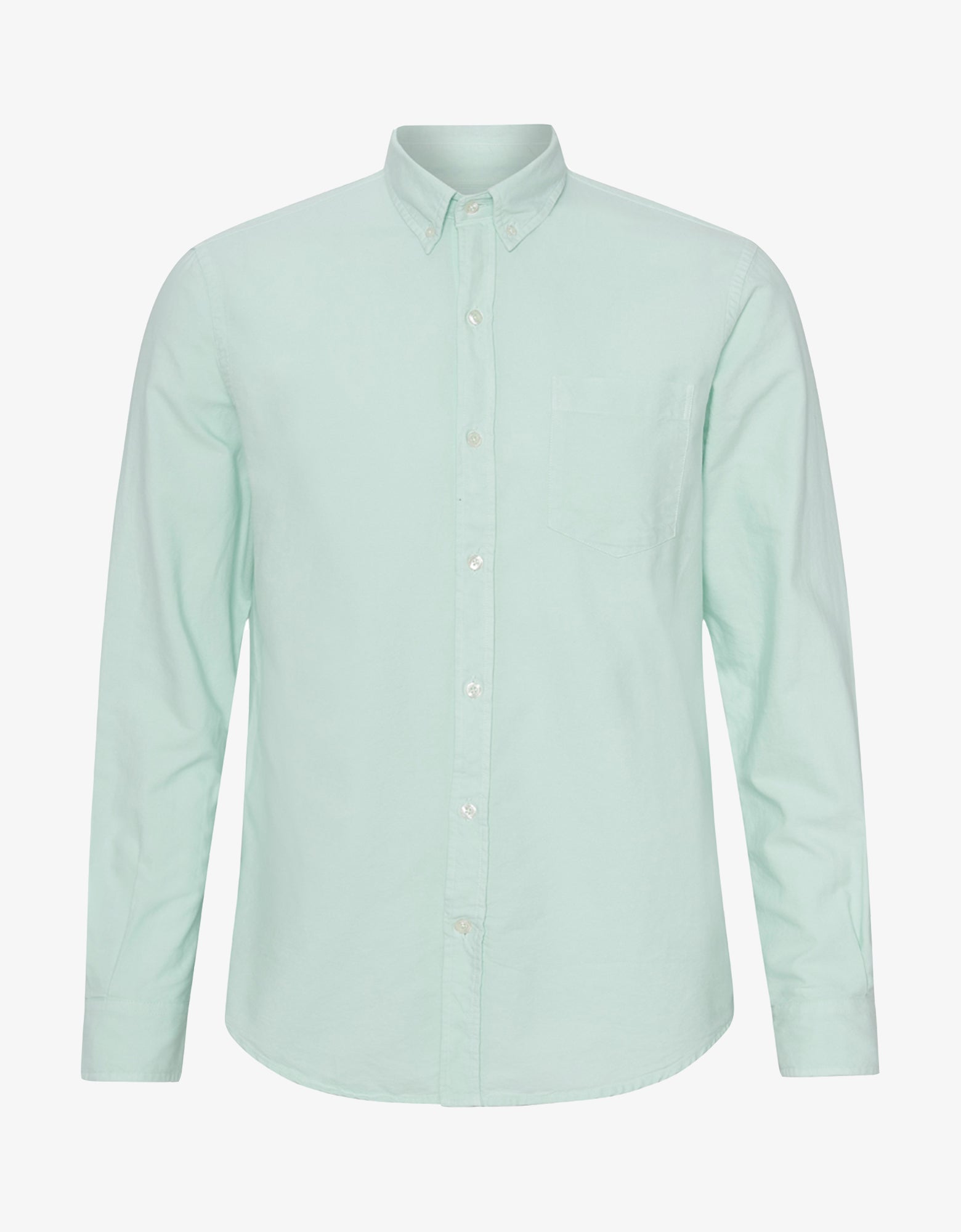 Colorful Standard Organic Button Down Shirt Shirt Light Aqua