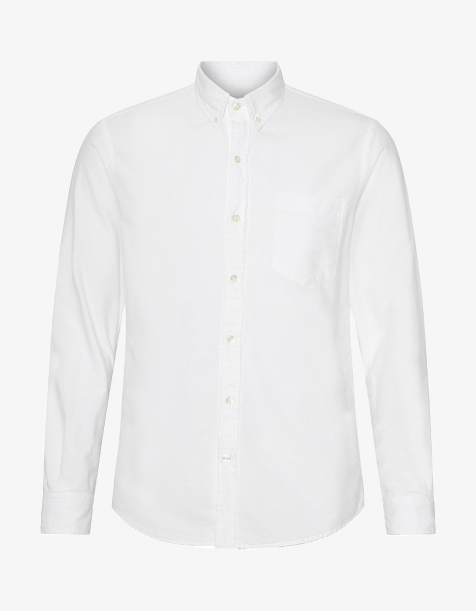 Organic Button Down Shirt - Optical White – Colorful Standard