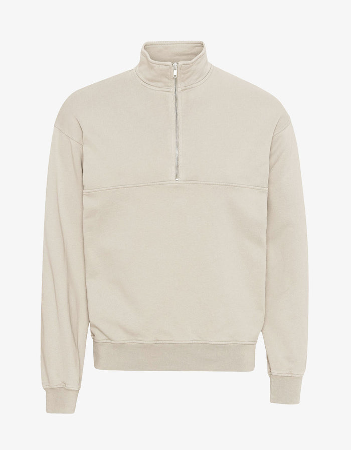 Sam Quarter Zip Orange & White Stripe main image 0