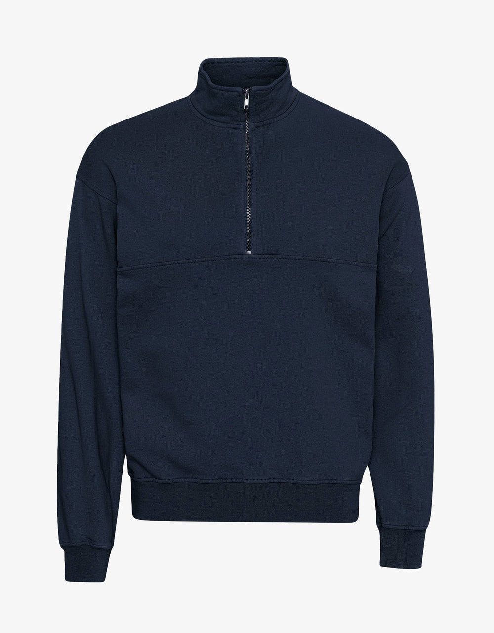 Qzip Organic Quarter Zip - Navy Blue – Colorful Standard