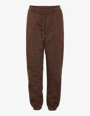 Sweatpants organic Coffee brown