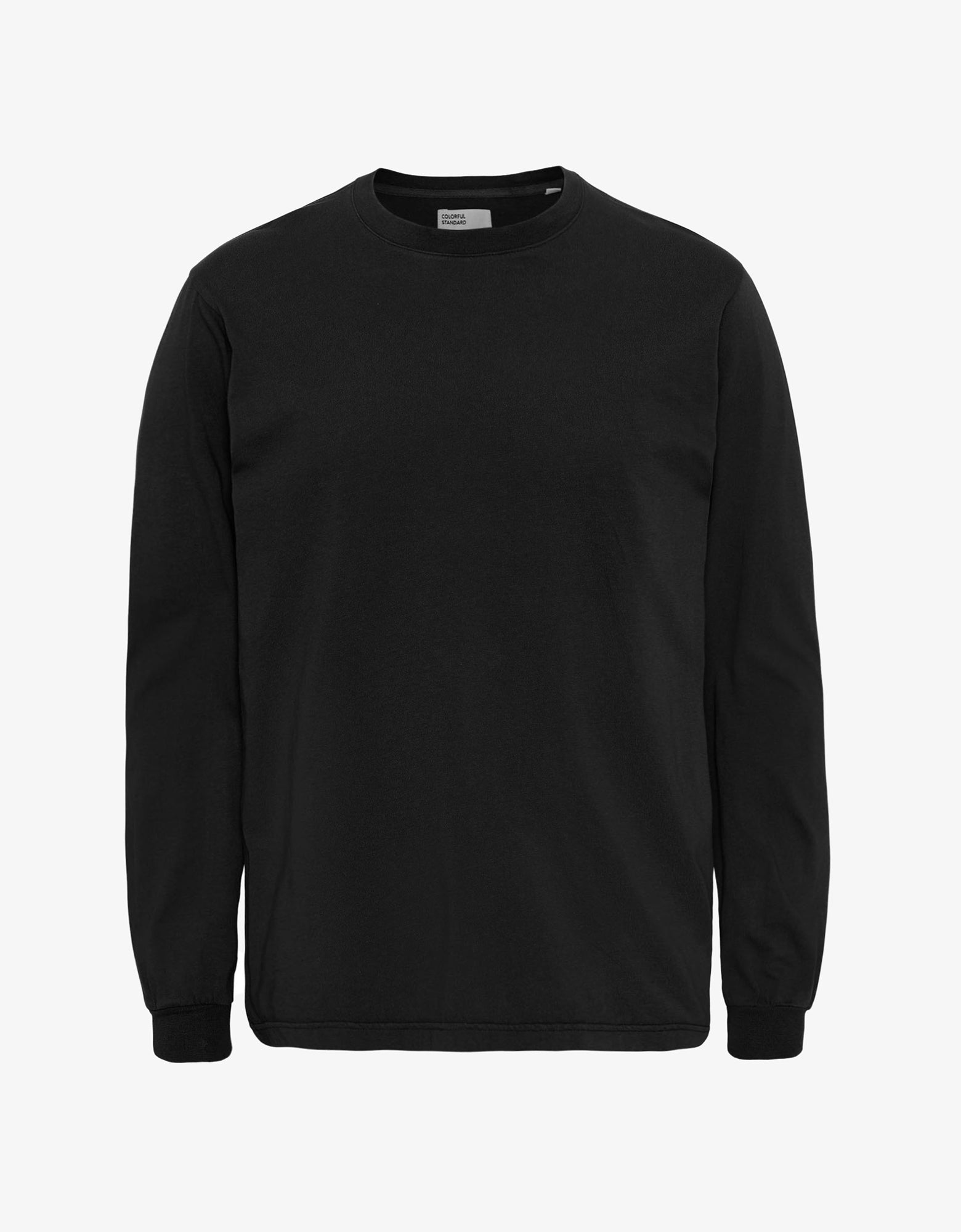 Oversized Organic Long Sleeve Shirt in Black