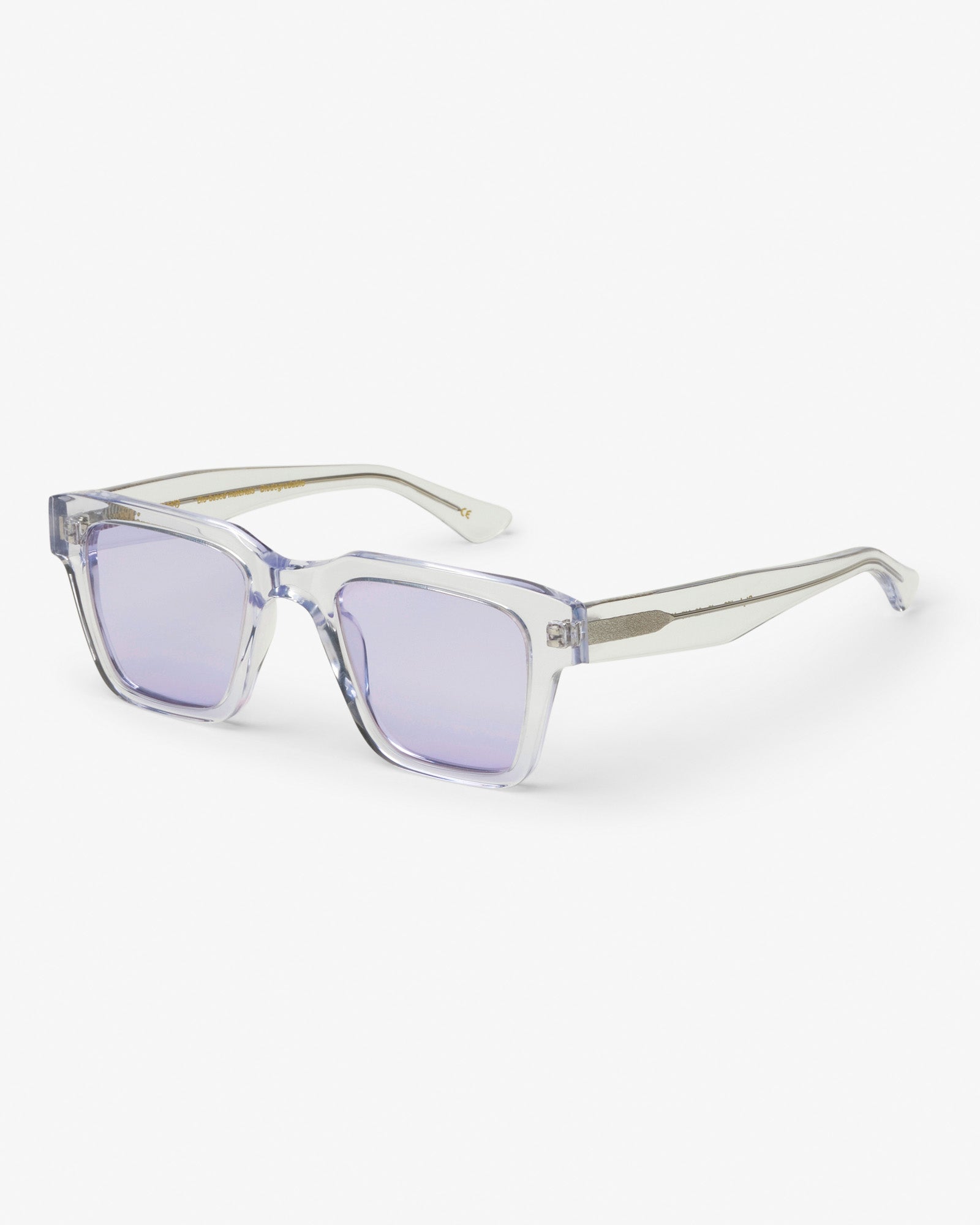 Colorful Standard Sunglass 03 Sunglasses Crystal Clear / Lavender