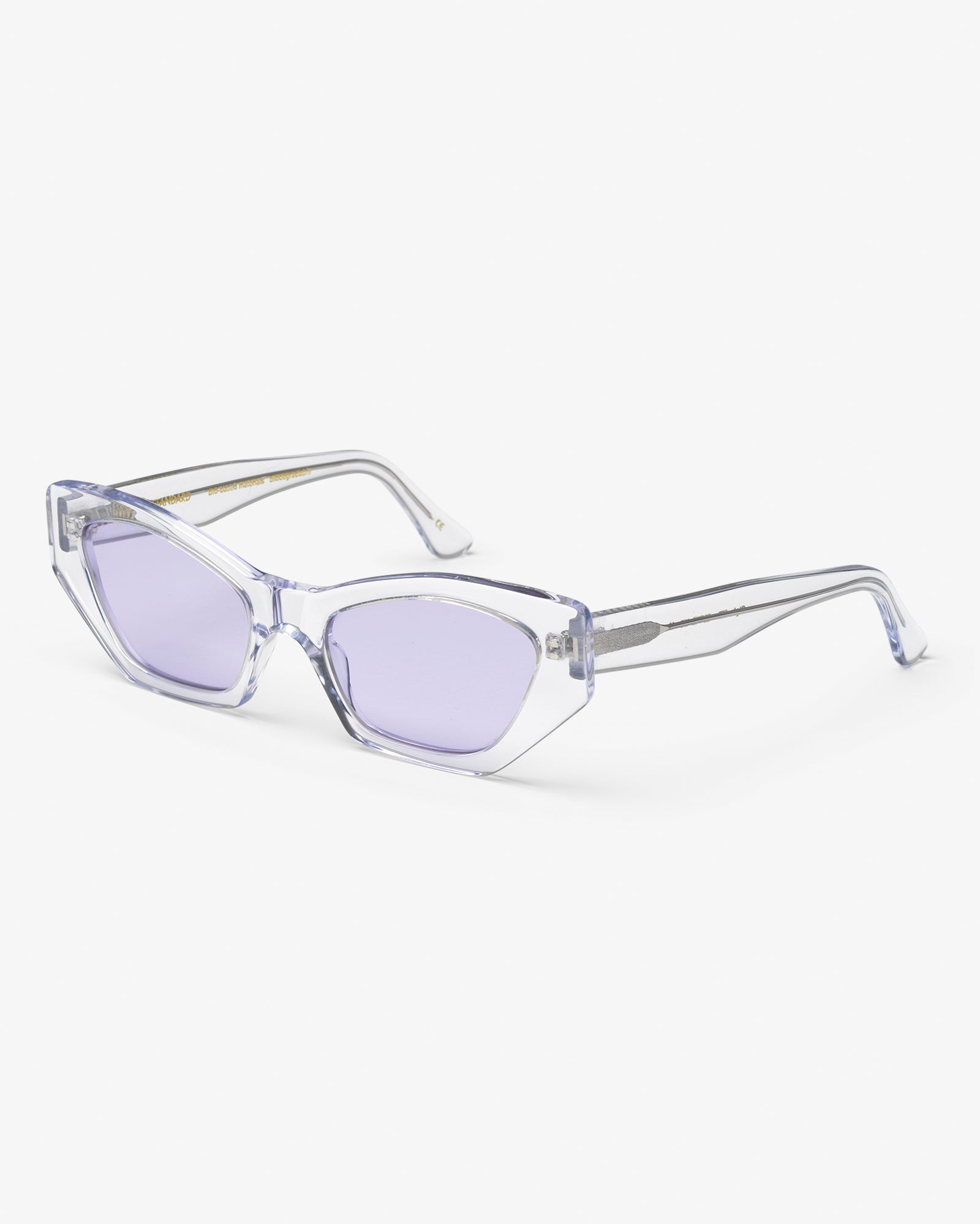 Colorful Standard Sunglass 07 Sunglasses Crystal Clear / Lavender