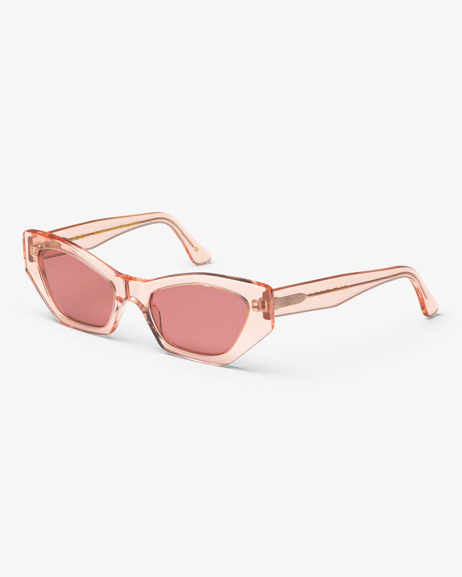 Colorful Standard Sunglass 07 Sunglasses Faded Pink / Dark Pink
