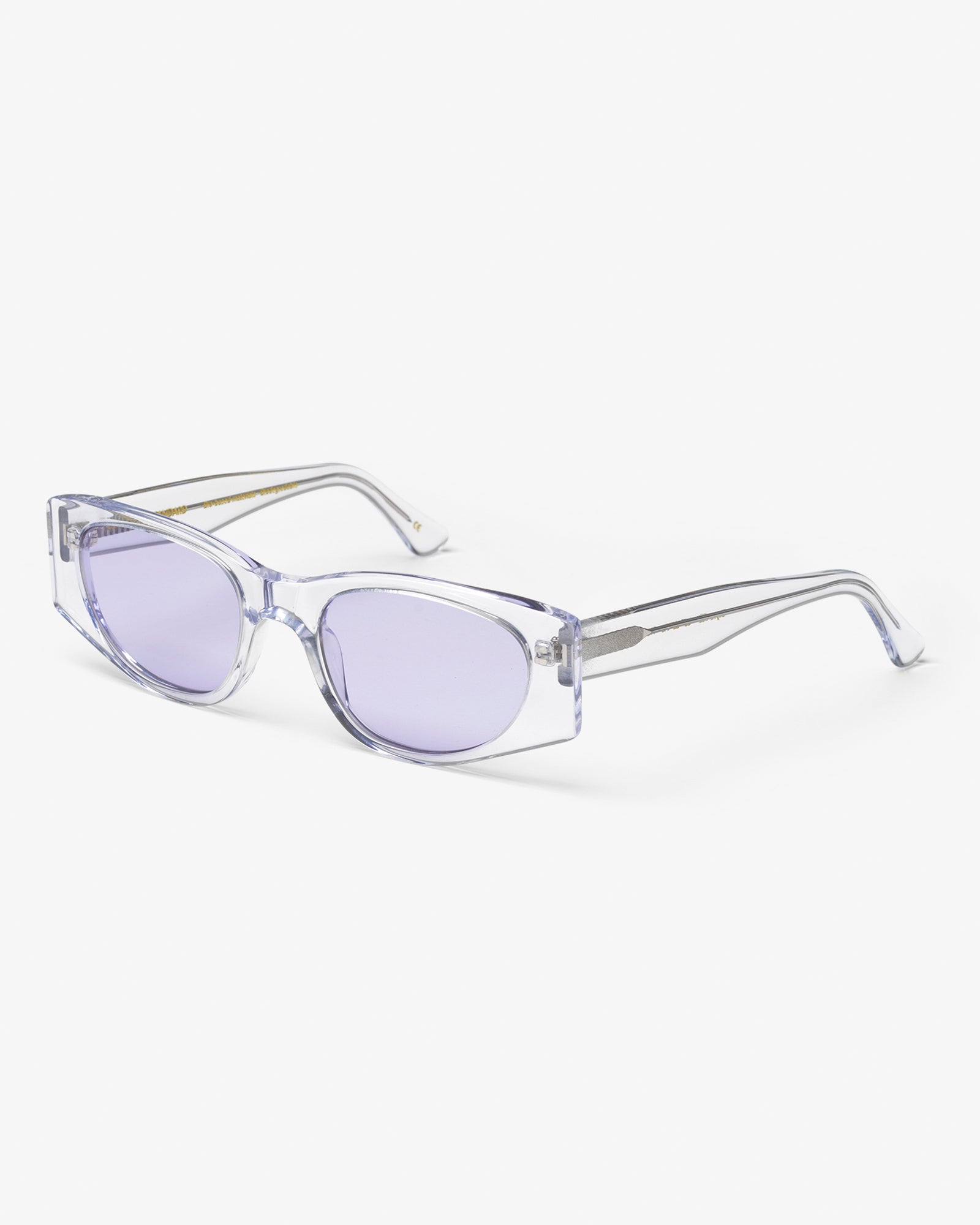 Colorful Standard Sunglass 08 Sunglasses Crystal Clear / Lavender