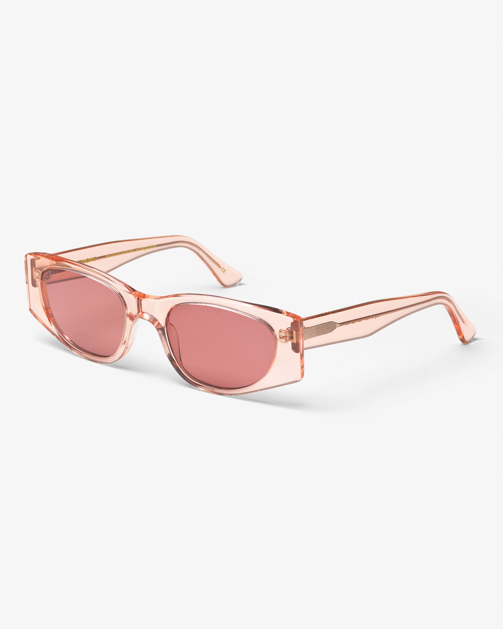 Colorful Standard Sunglass 08 Sunglasses Faded Pink / Dark Pink