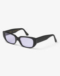 Colorful Standard Sunglass 10 Sunglasses Deep Black Solid / Lavender