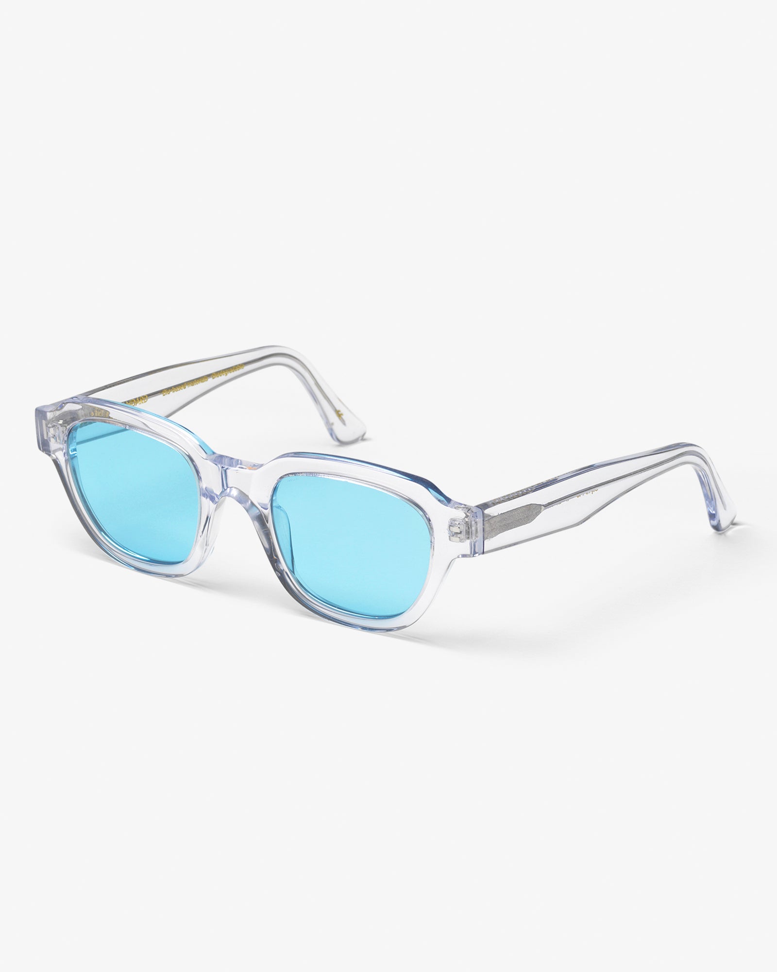 Colorful Standard Sunglass 13 Sunglasses Crystal Clear / Blue